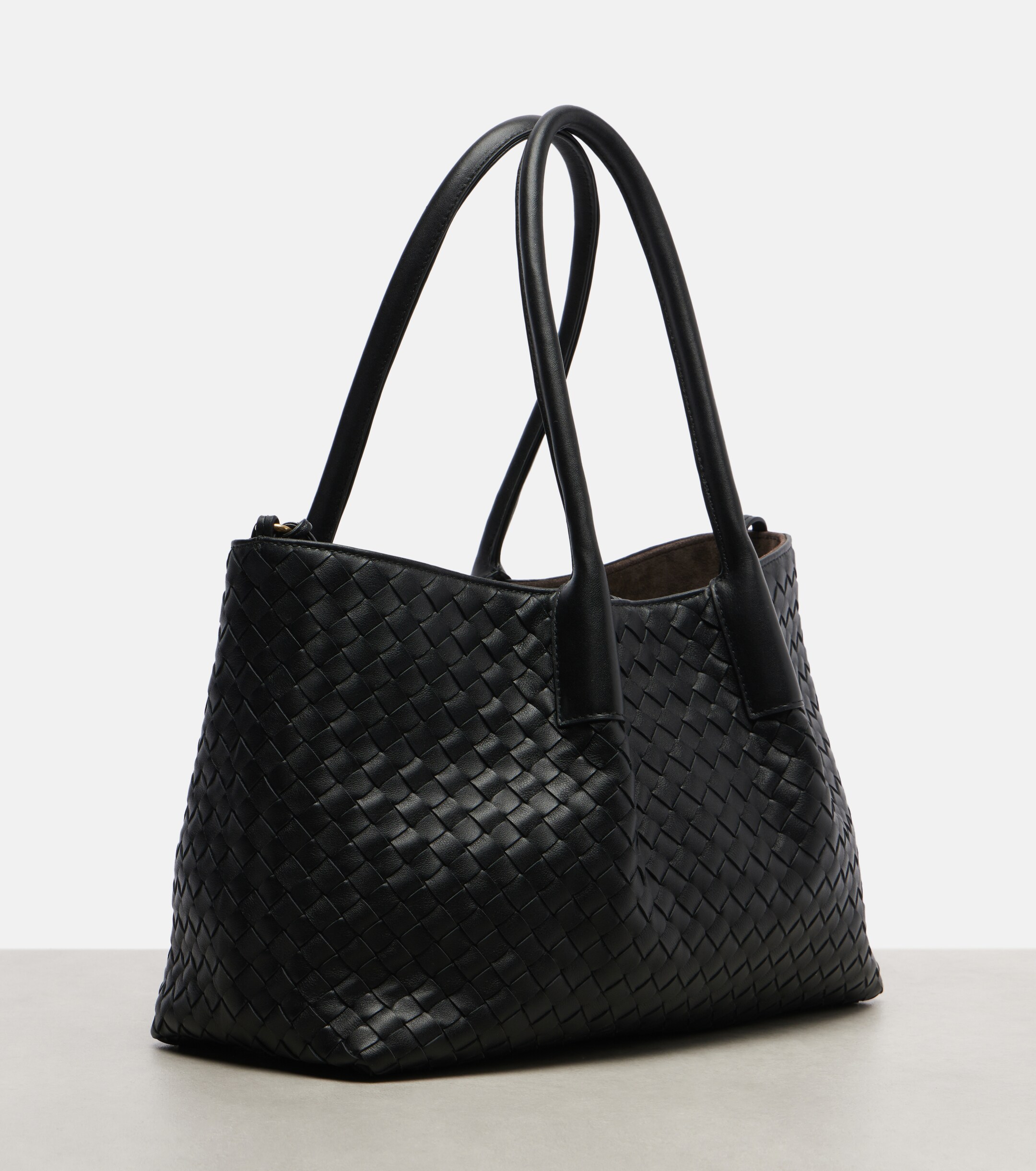 Bottega Veneta Pinacoteca Small reversible leather tote bag