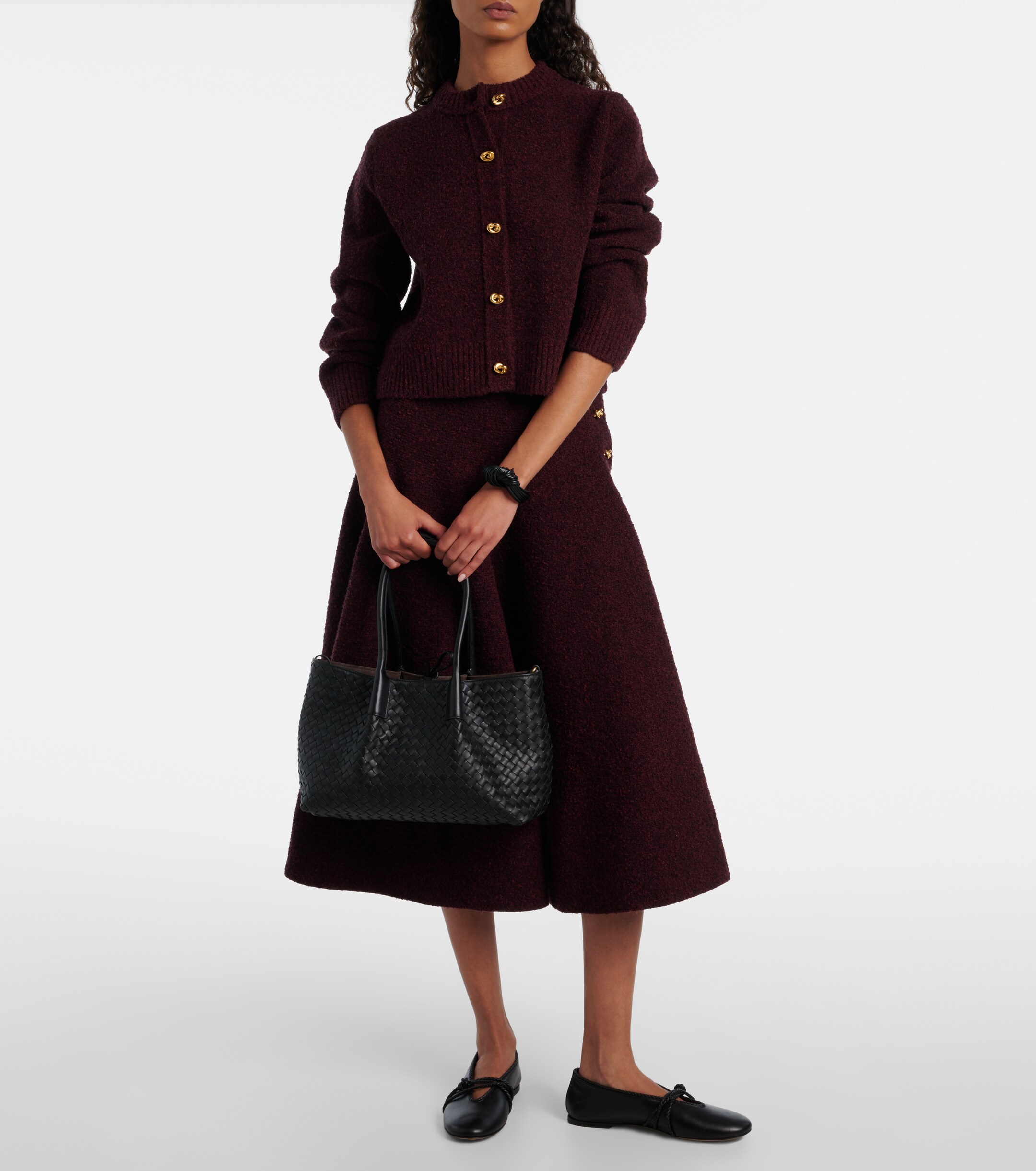 Bottega Veneta Pinacoteca Small reversible leather tote bag