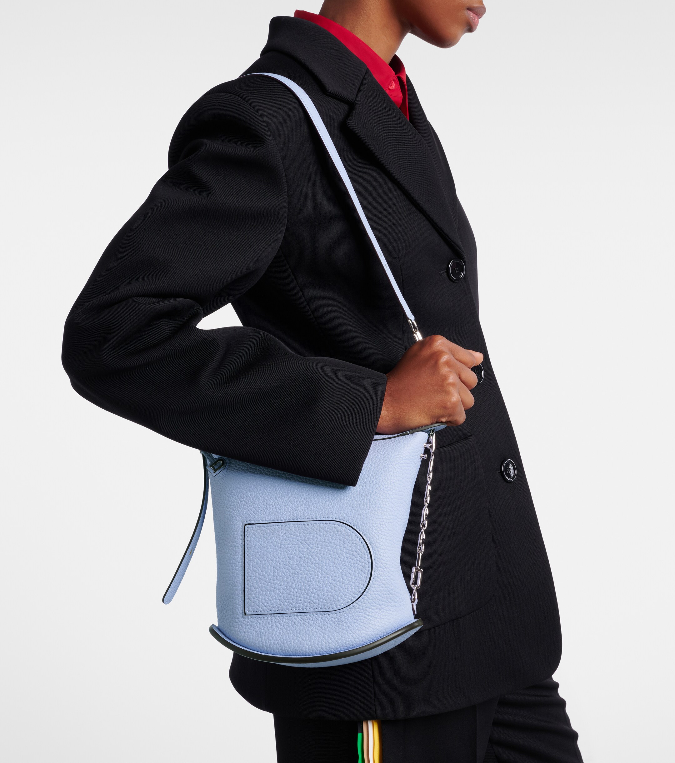 Delvaux Pin Twist leather crossbody bag thumbnail