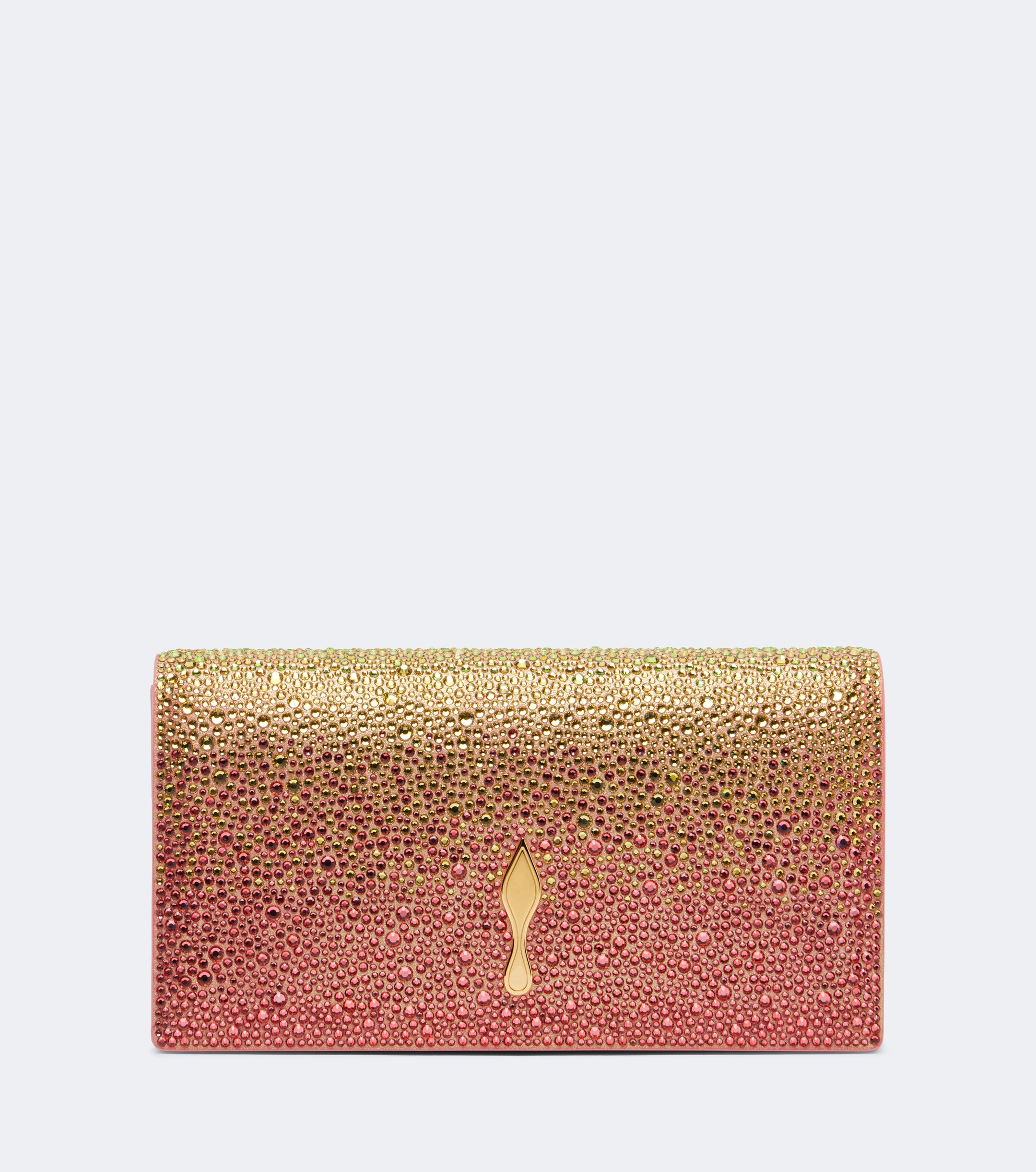 CHRISTIAN LOUBOUTIN Bettina embellished leather clutch