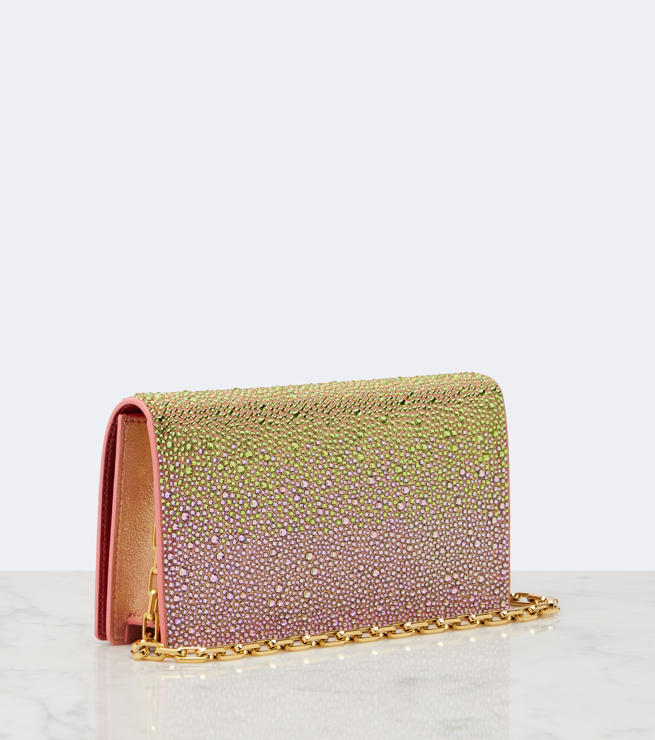 CHRISTIAN LOUBOUTIN Bettina embellished leather clutch
