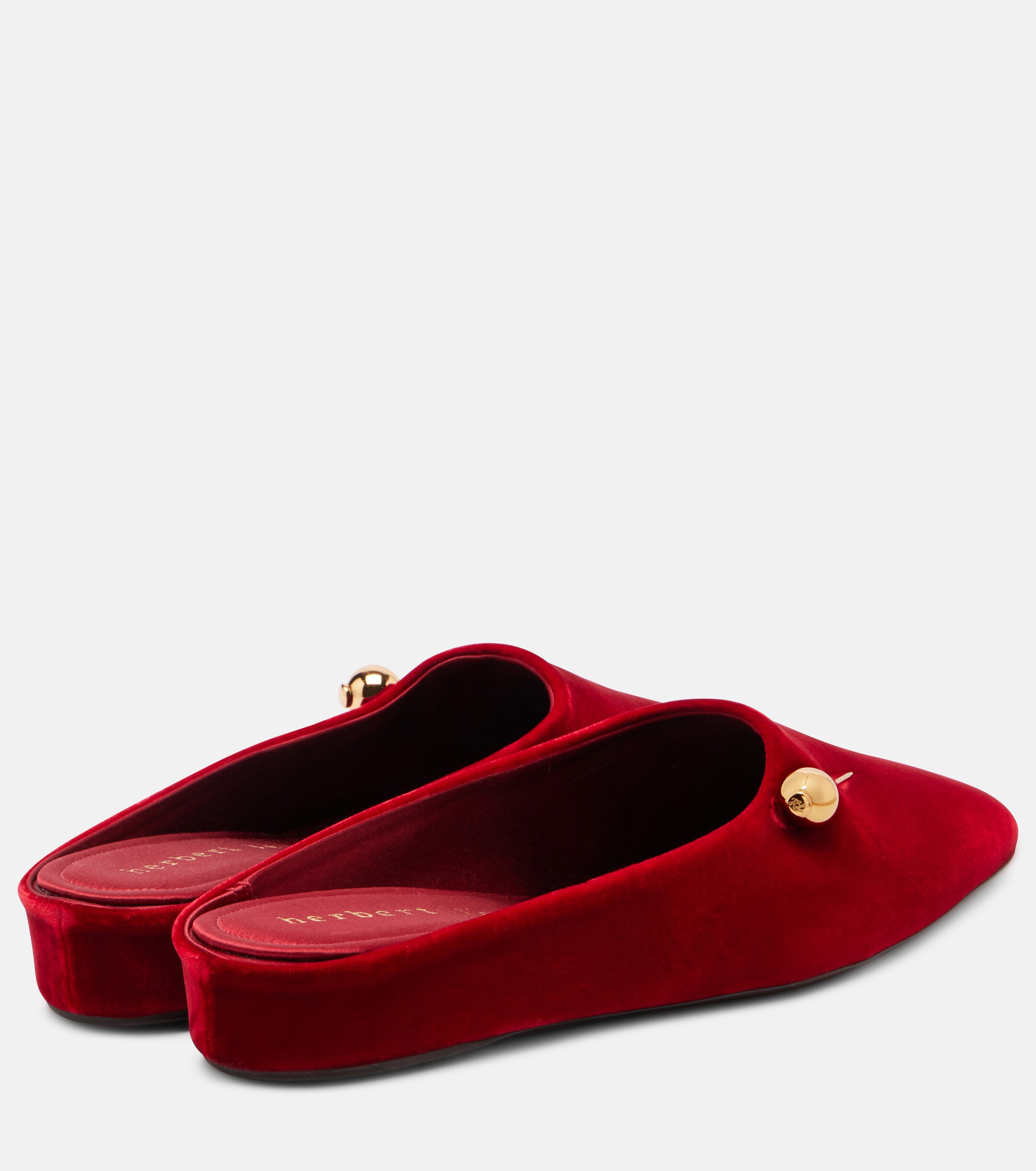 Herbert Levine Herbert Levine Sleep On It velvet mules