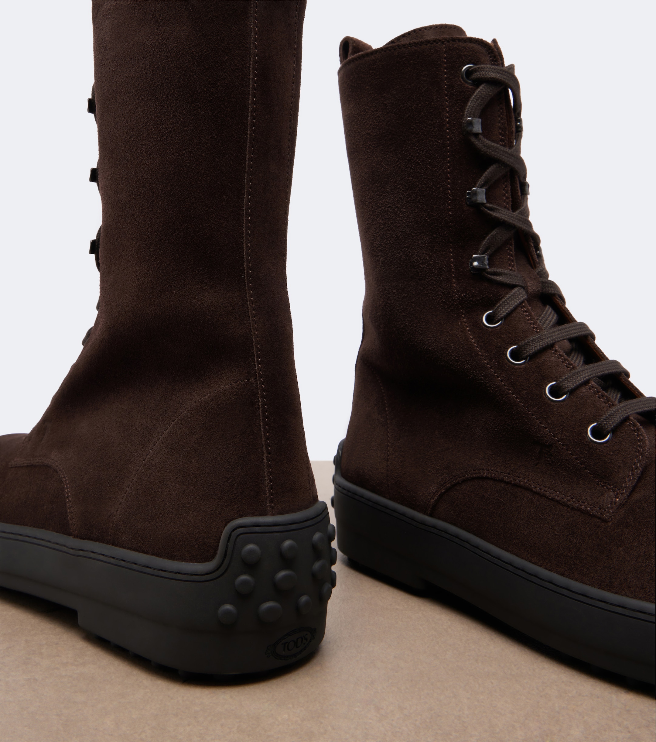 Tod's Tod's Gommino suede mid-calf boots