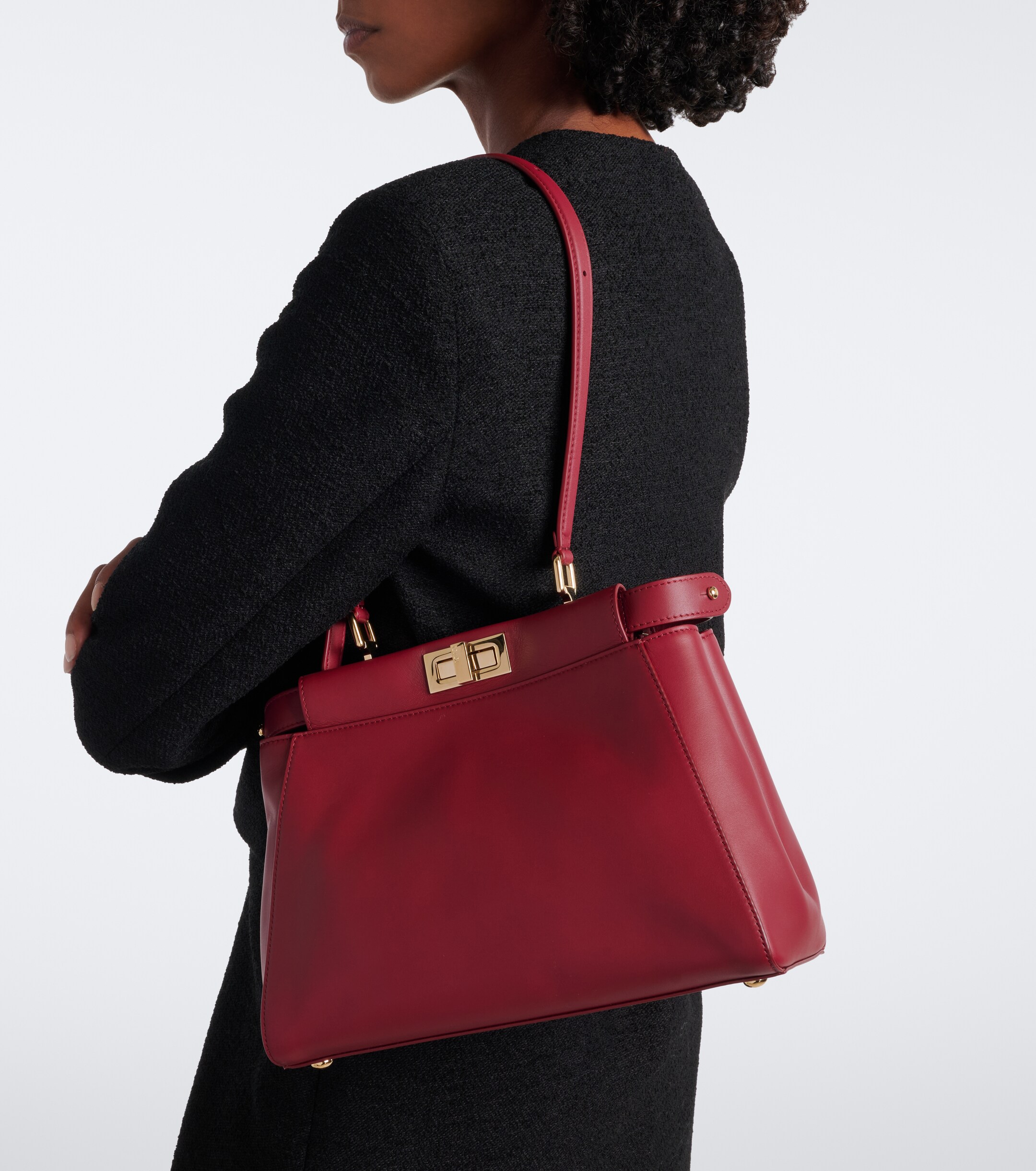 Fendi Peekaboo® Small leather tote bag