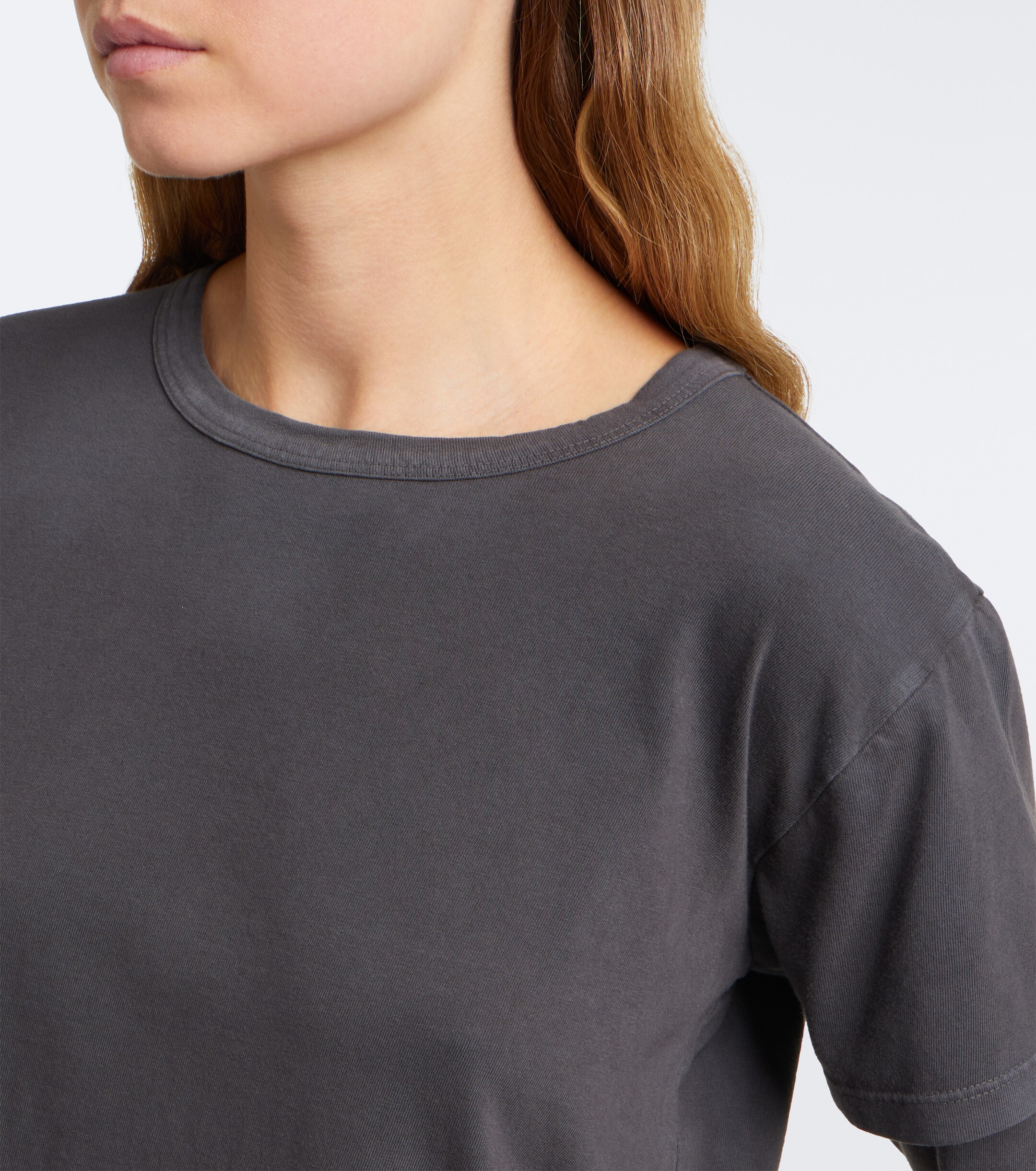 LESET Leset Margo layered cotton jersey T-shirt