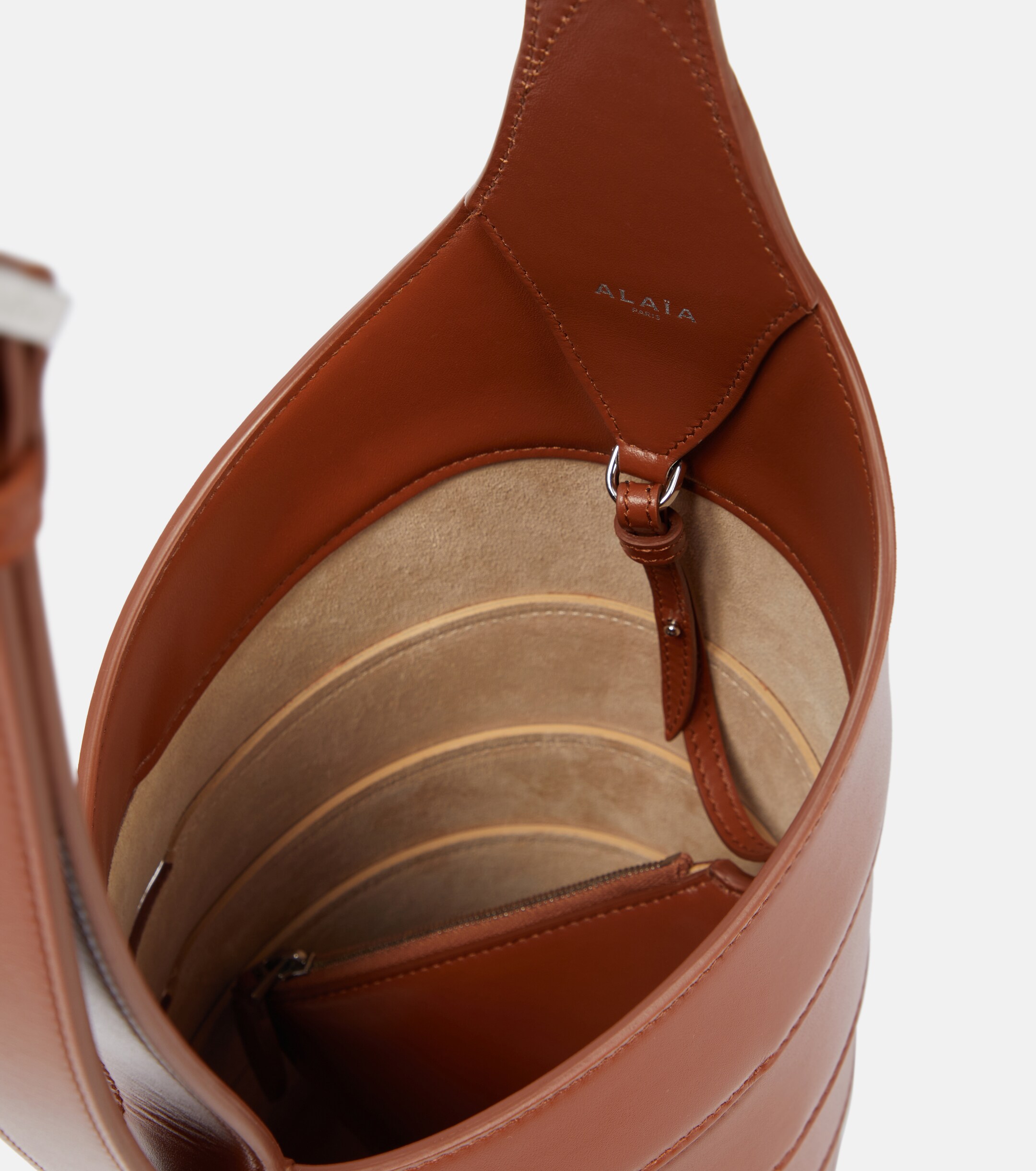 Alaïa Babel Small leather shoulder bag