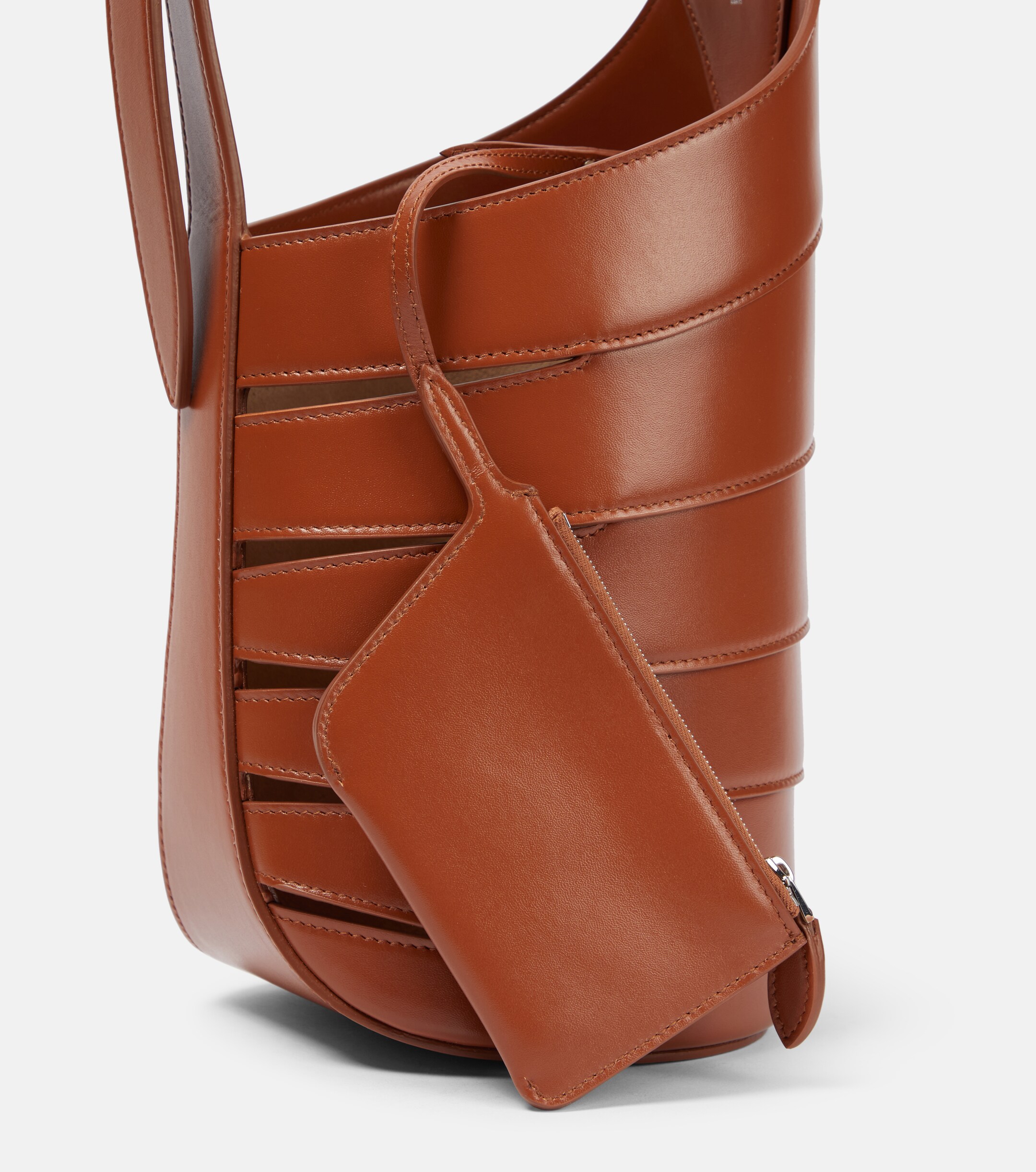 Alaïa Babel Small leather shoulder bag