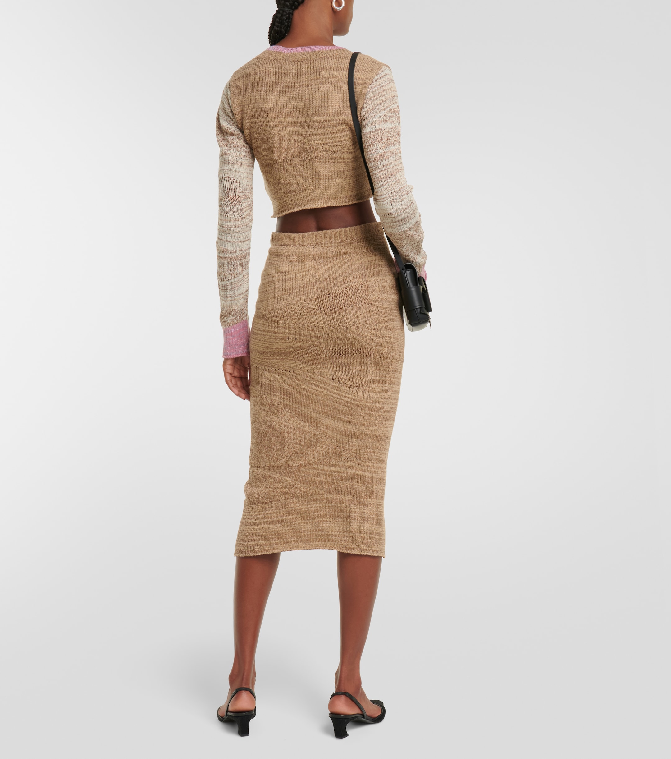 Acne Studios Wool-blend pencil skirt thumbnail
