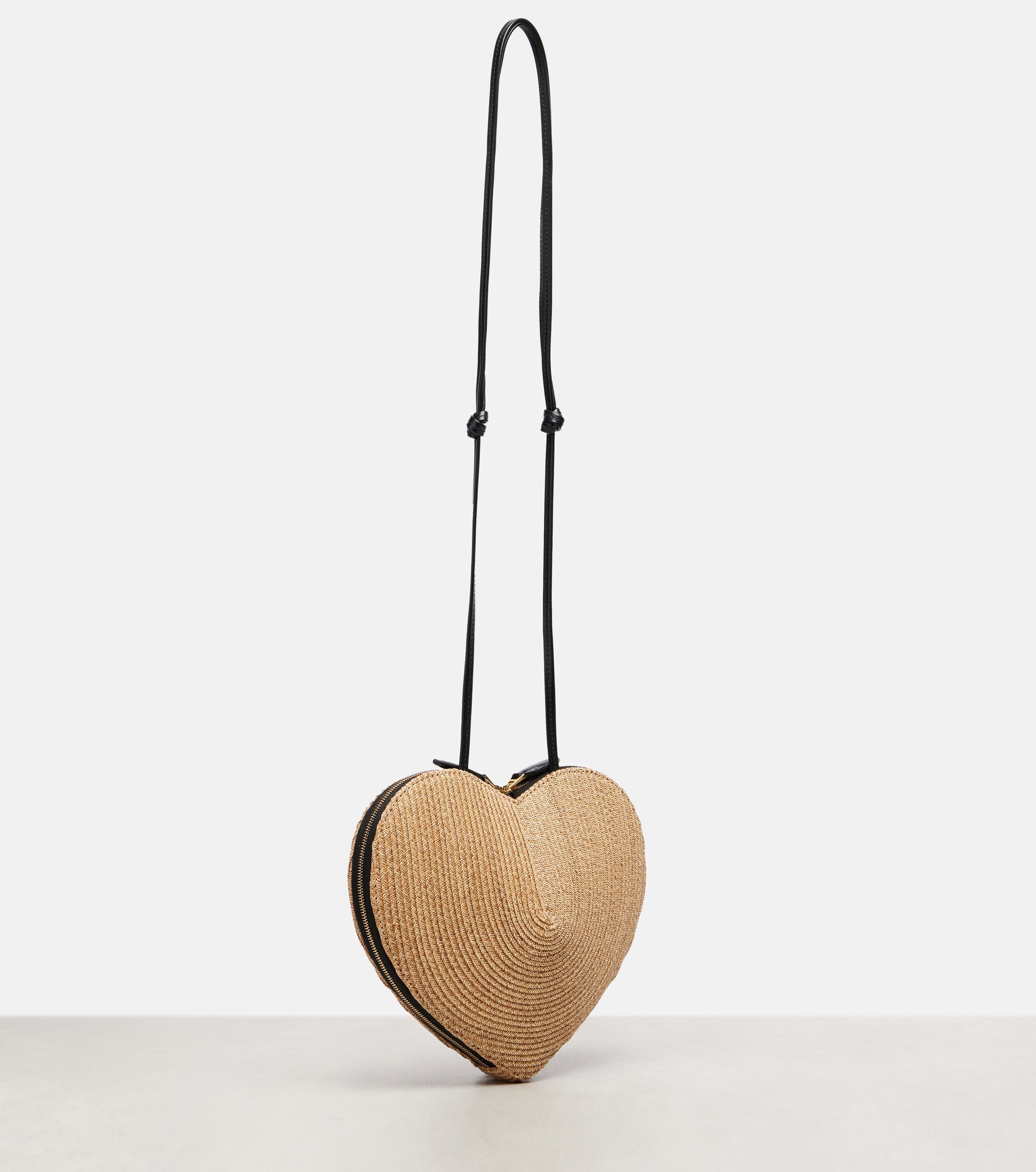 Alaïa Le Cœur woven crossbody bag