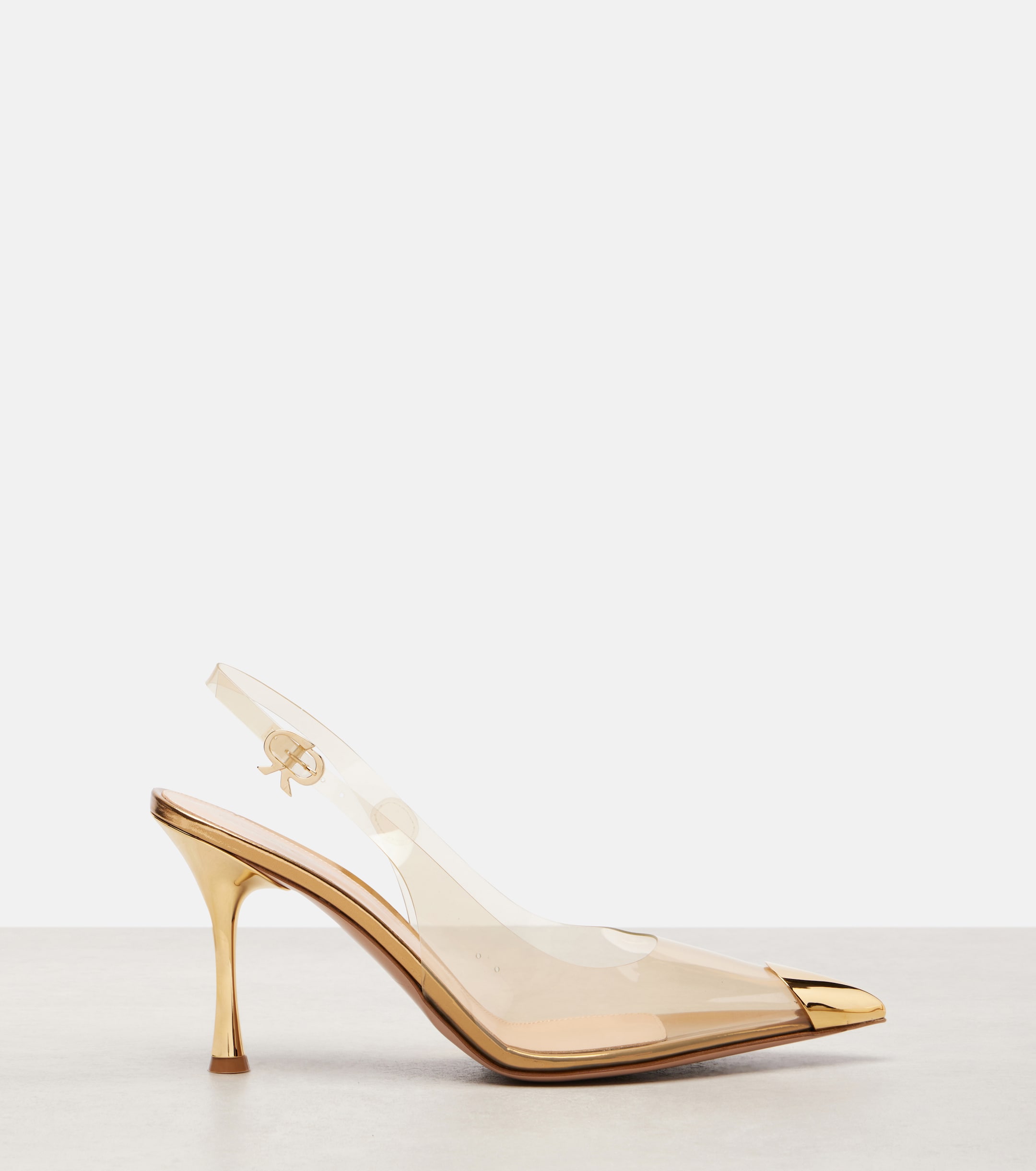 GIANVITO ROSSI Diana 85 PVC slingback pumps thumbnail