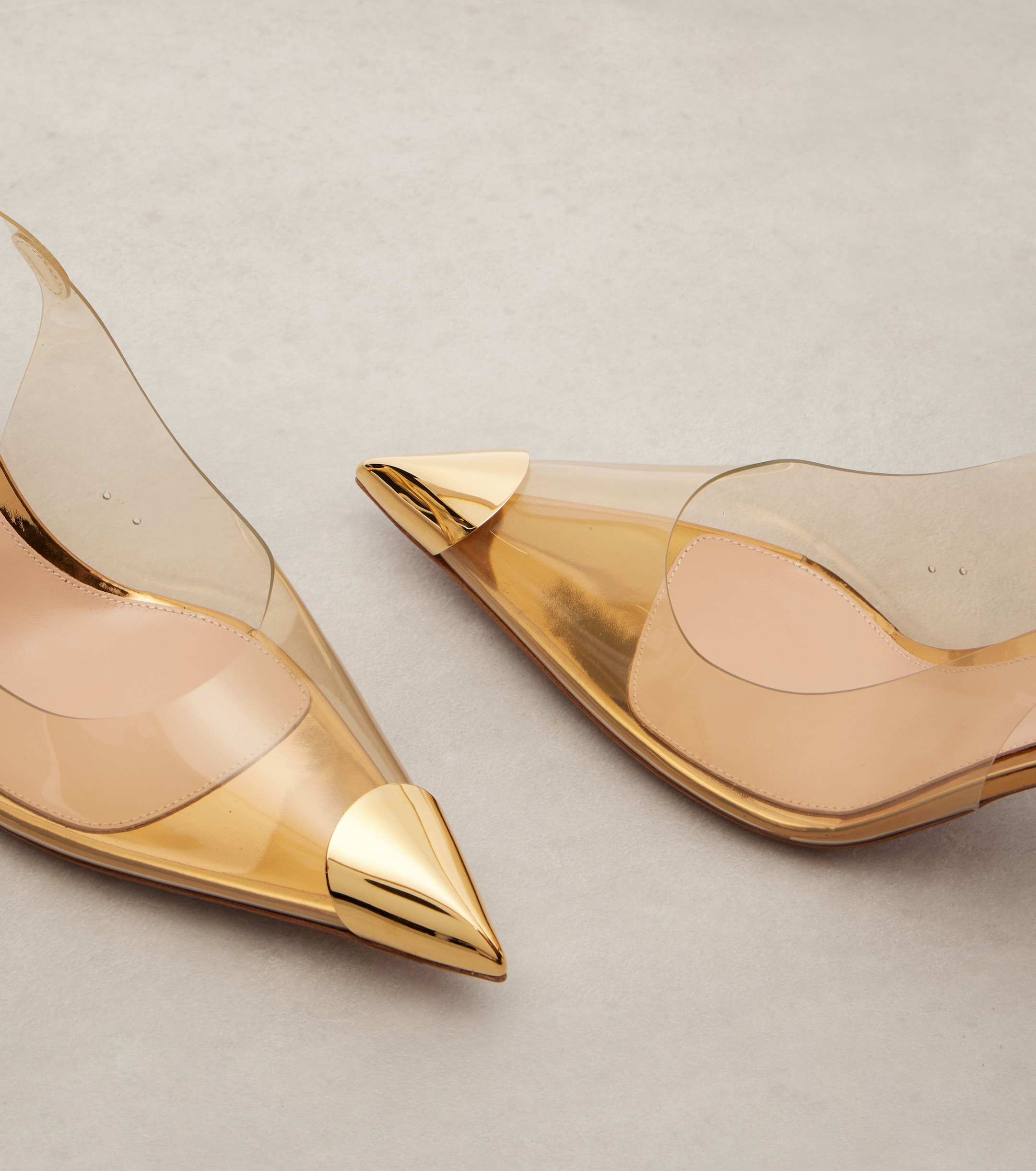 GIANVITO ROSSI Diana 85 PVC slingback pumps thumbnail