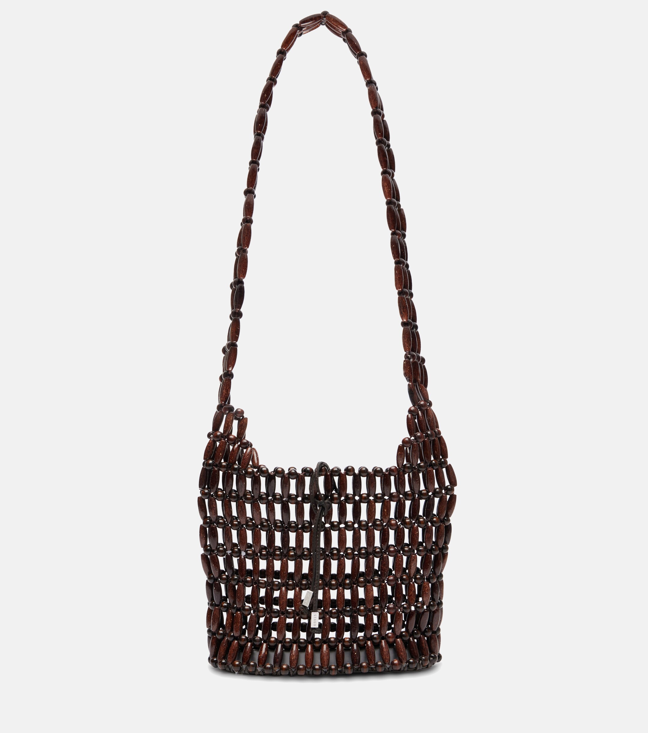 Staud Cornado beaded crossbody bag