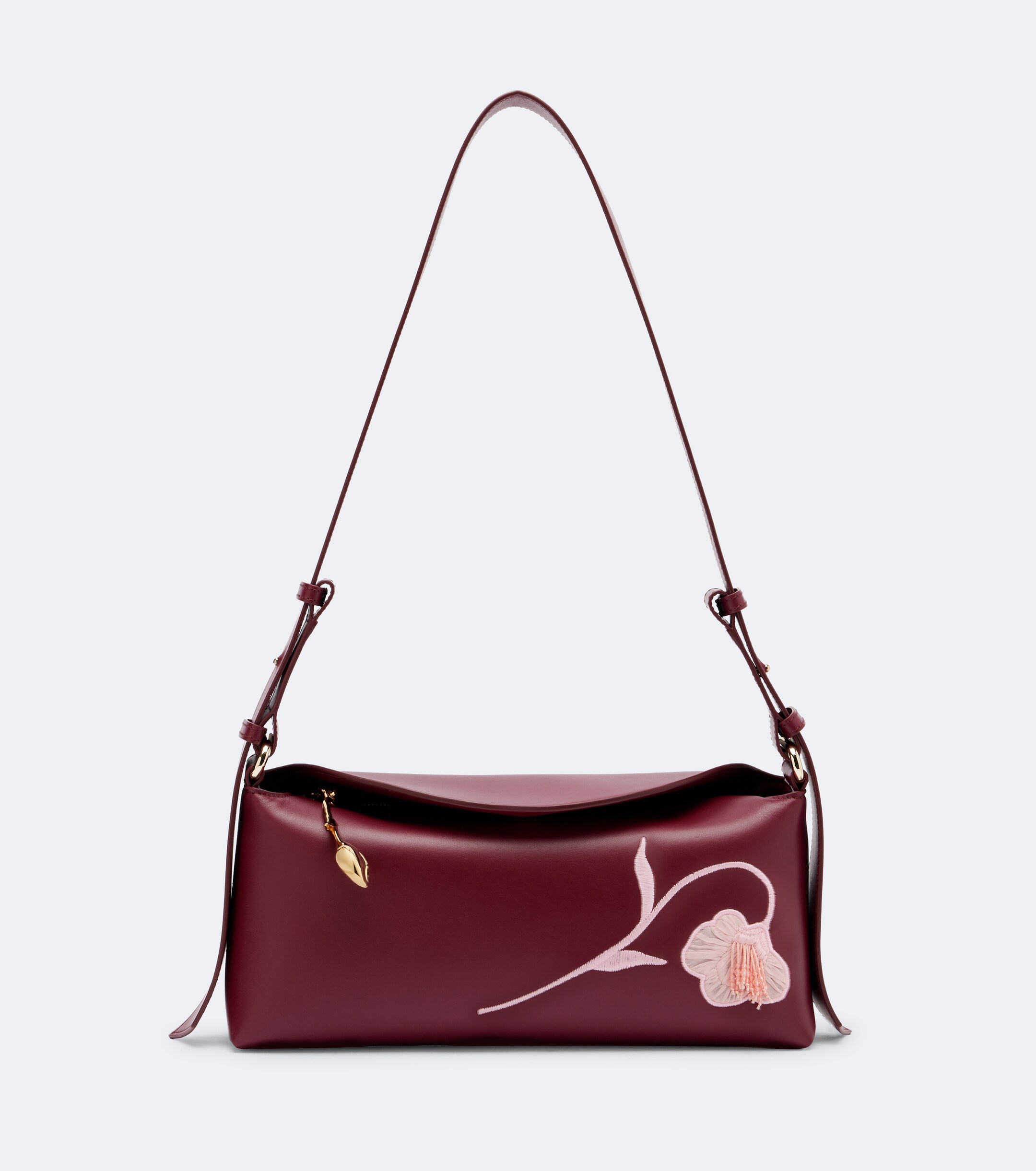 Erdem Bloom East West Medium leather shoulder bag