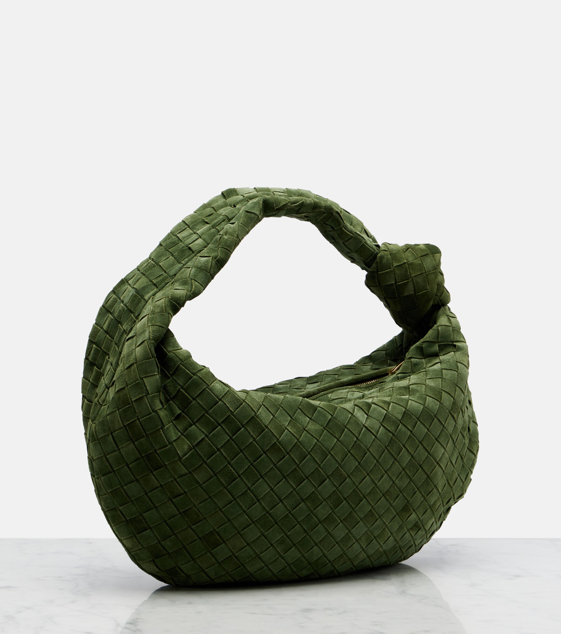 Bottega Veneta Jodie Small suede shoulder bag