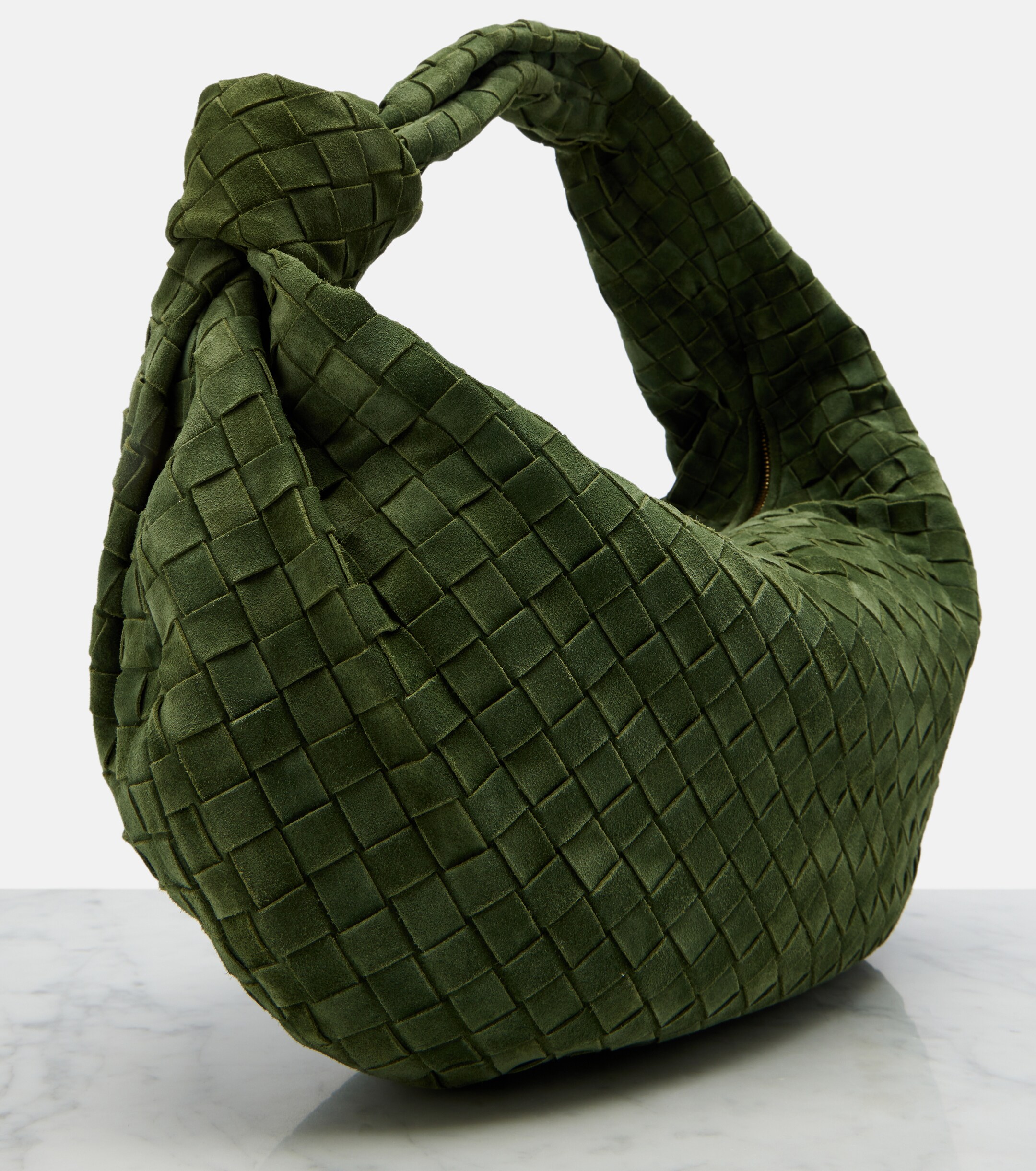 Bottega Veneta Jodie Small suede shoulder bag