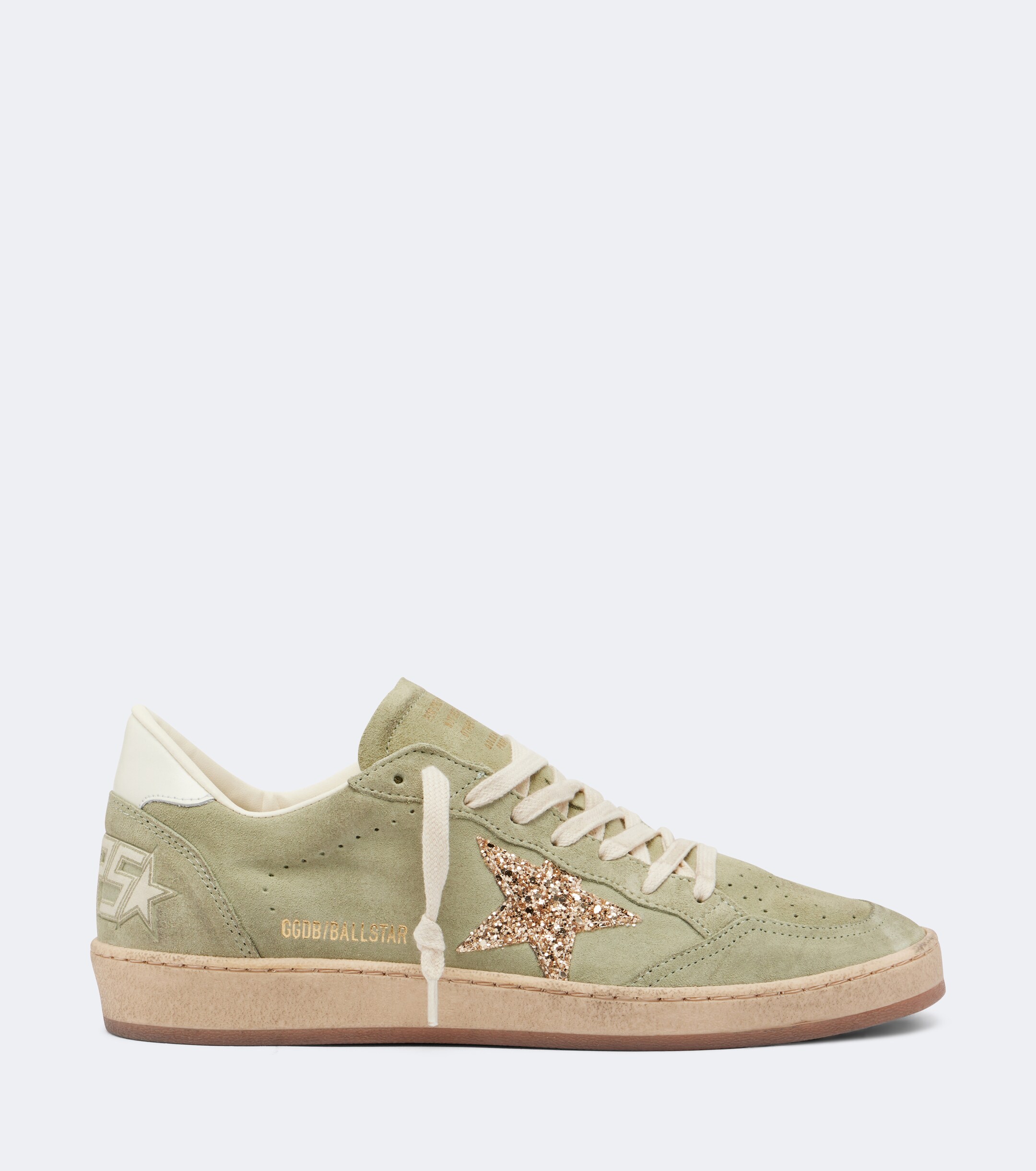 Golden Goose Golden Goose Ball Star glitter suede sneakers