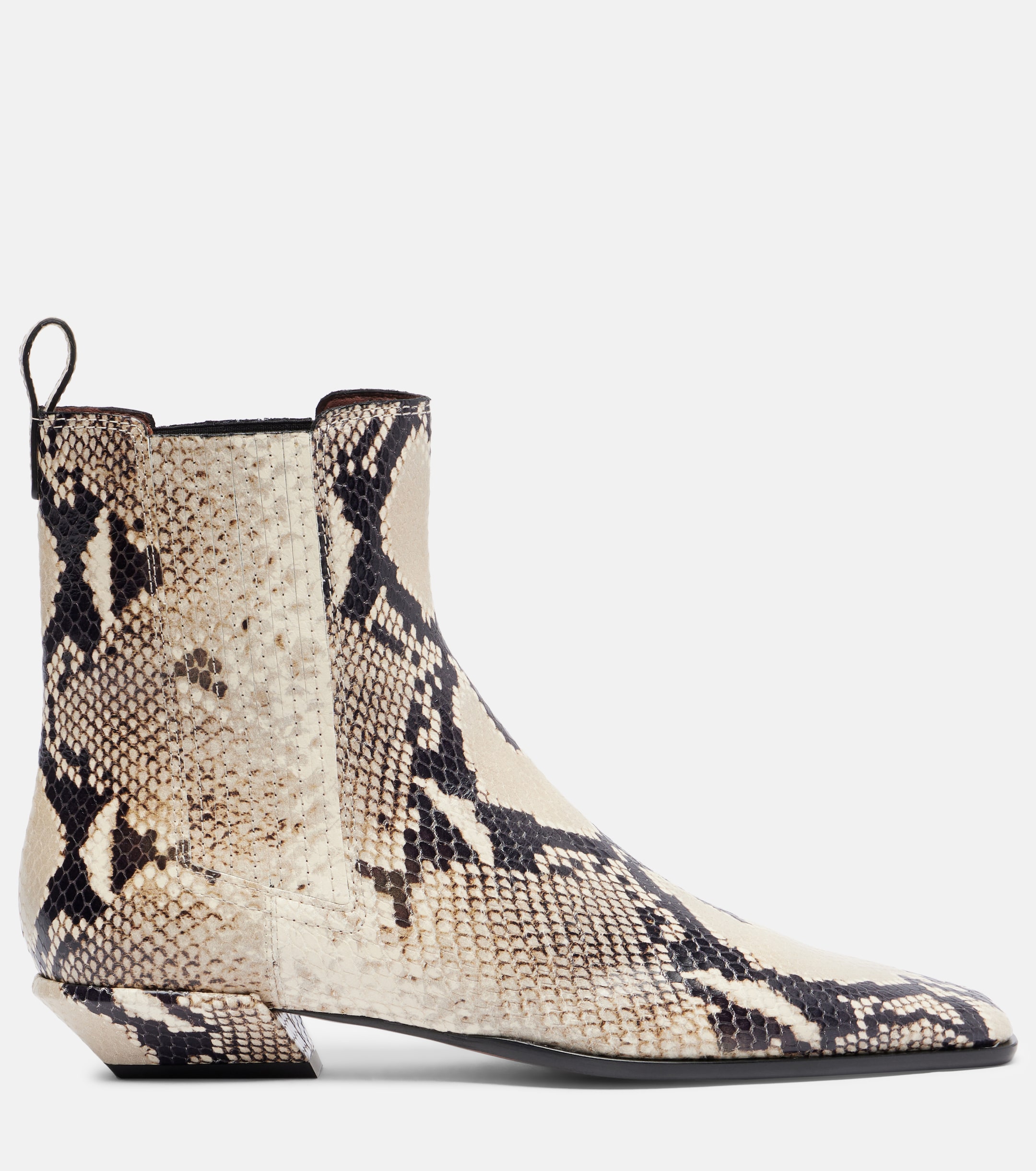 Paris Texas Paris Texas Bettina snake-print ankle boots
