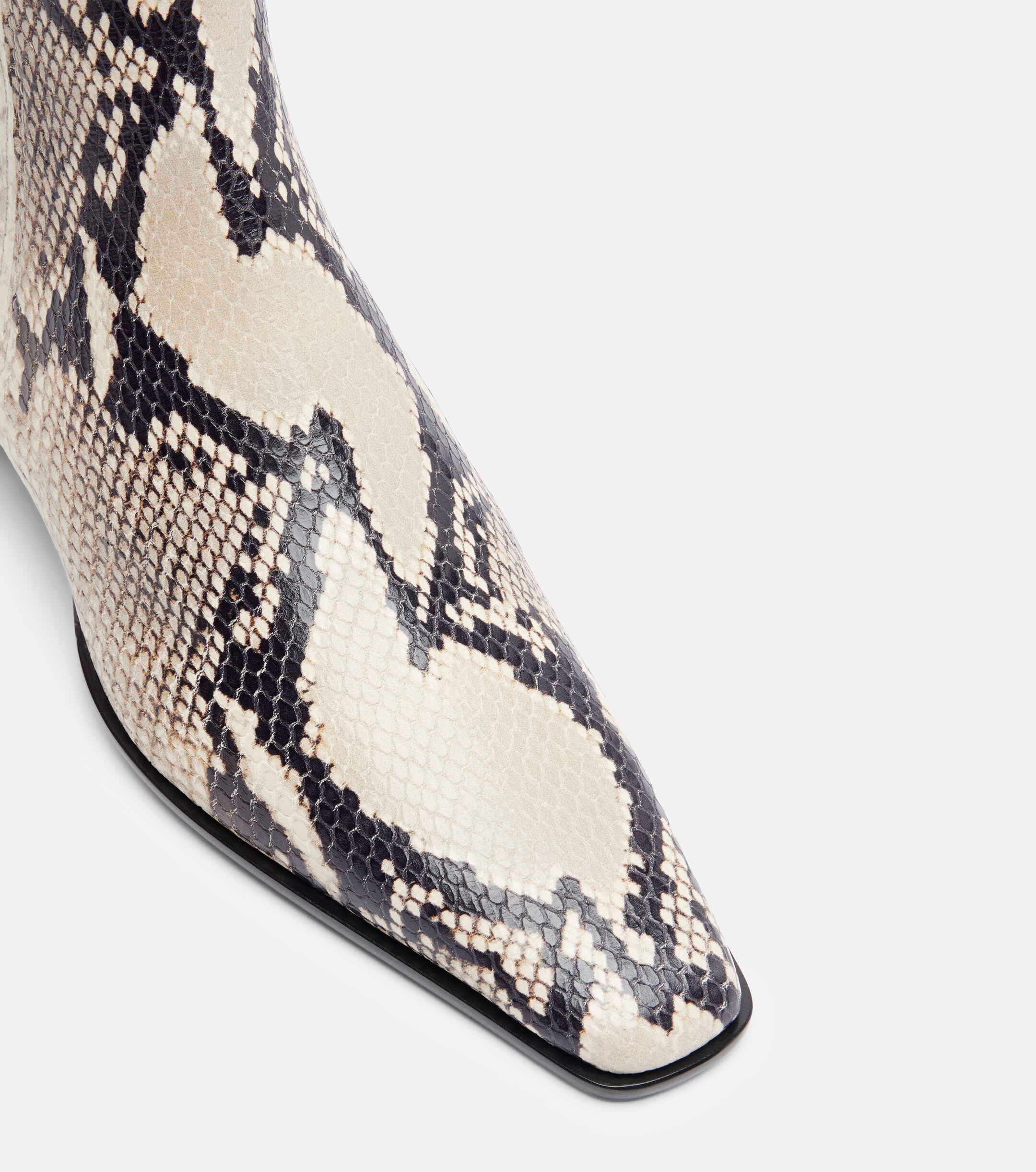Paris Texas Paris Texas Bettina snake-print ankle boots
