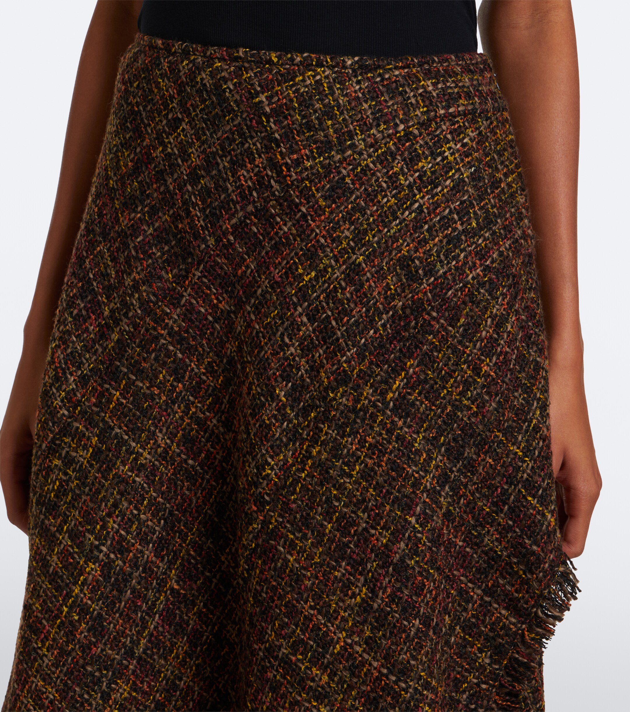 Proenza Schouler Proenza Schouler White Label Layne bouclé midi skirt