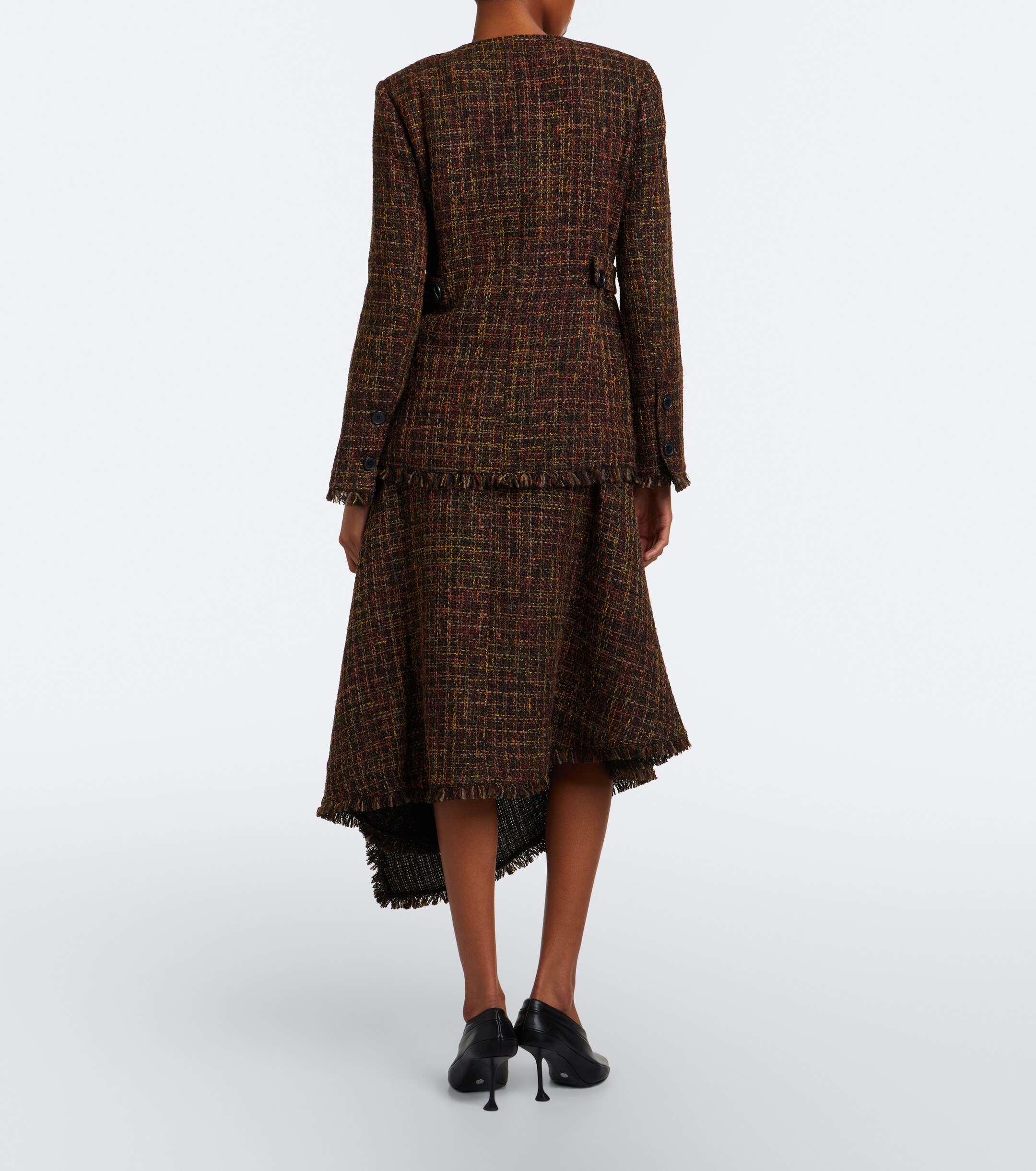 Proenza Schouler Proenza Schouler White Label Layne bouclé midi skirt