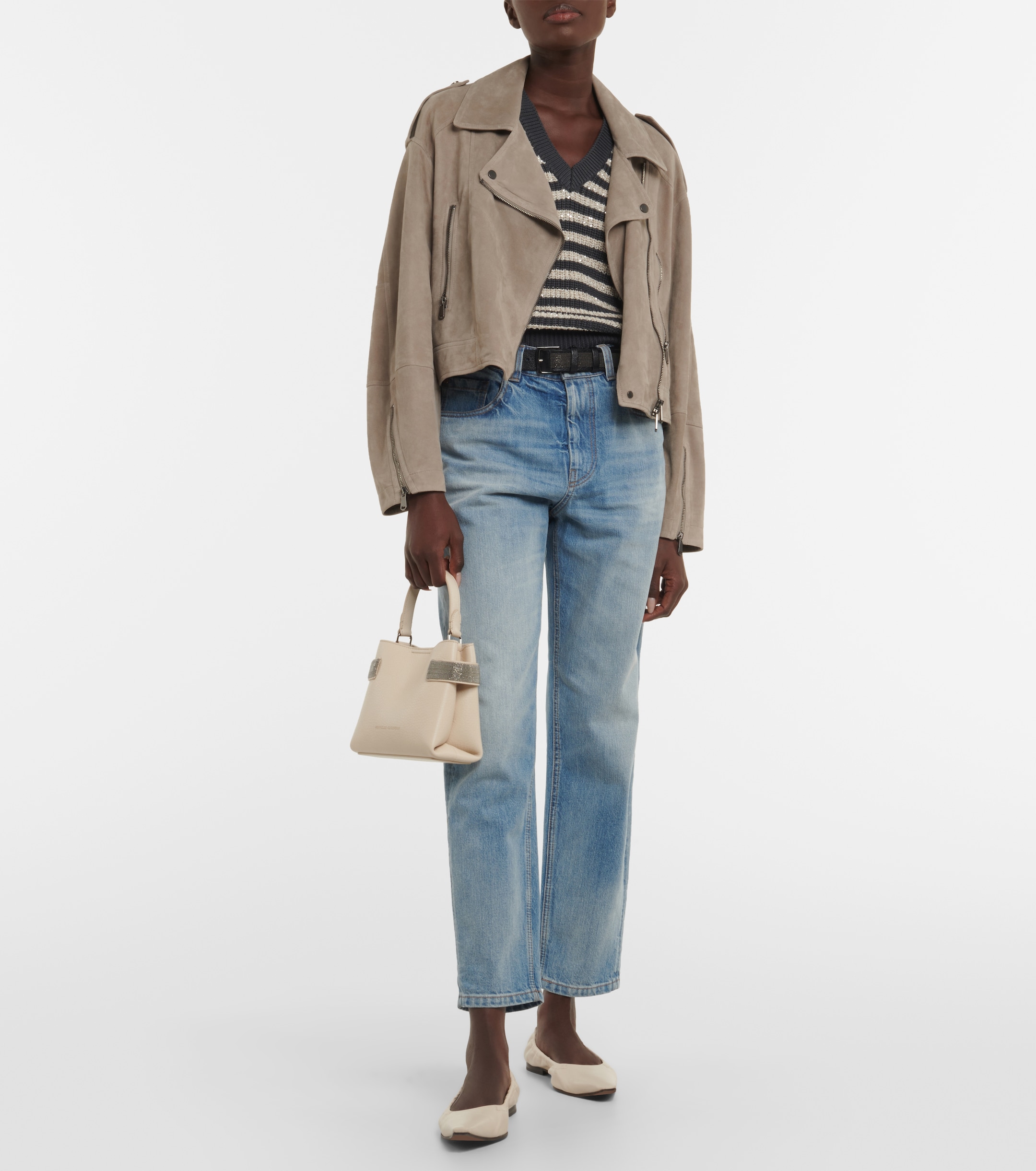 Brunello Cucinelli Leather ballet flats