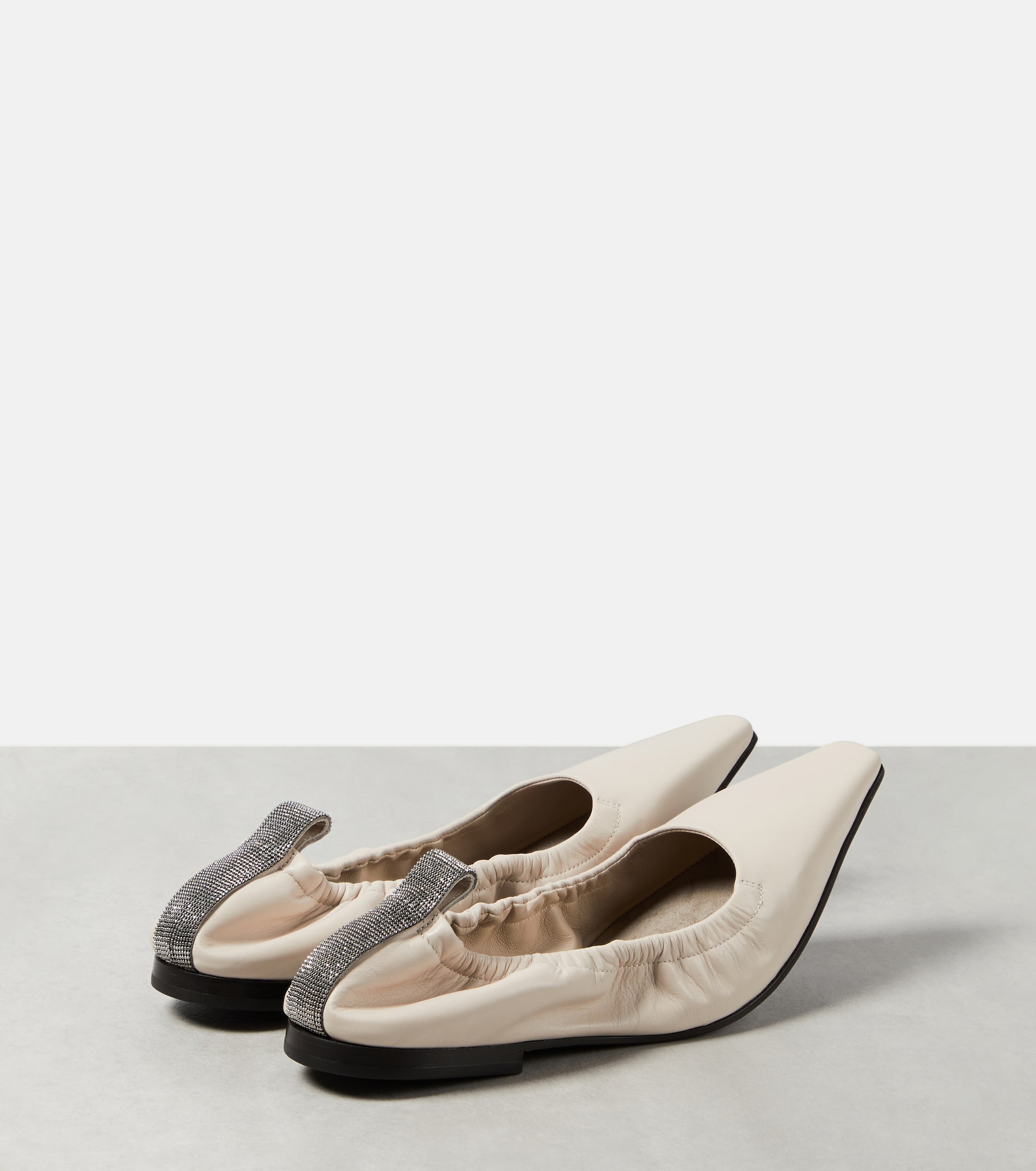 Brunello Cucinelli Leather ballet flats