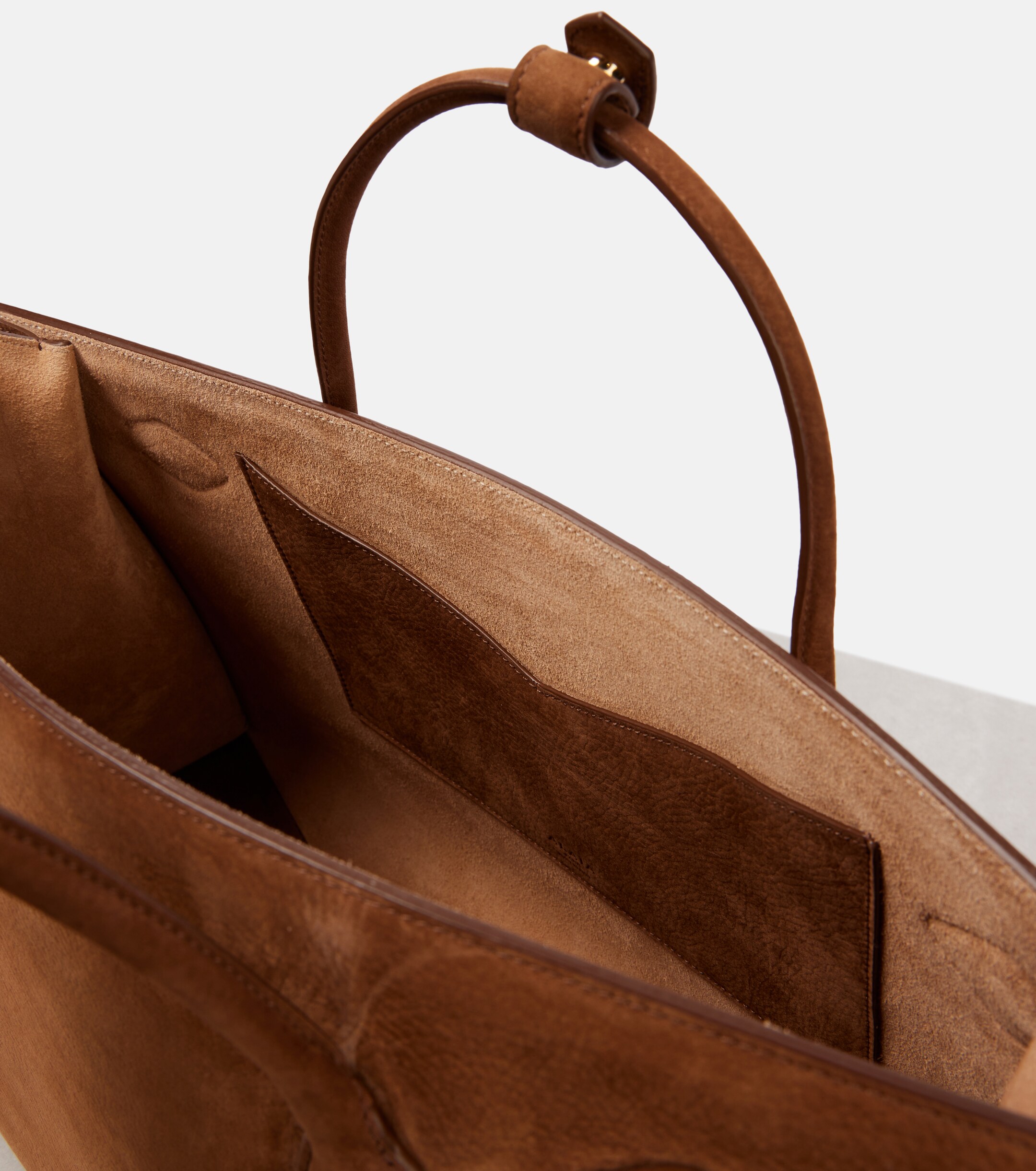 Alaïa Le Teckel suede tote bag