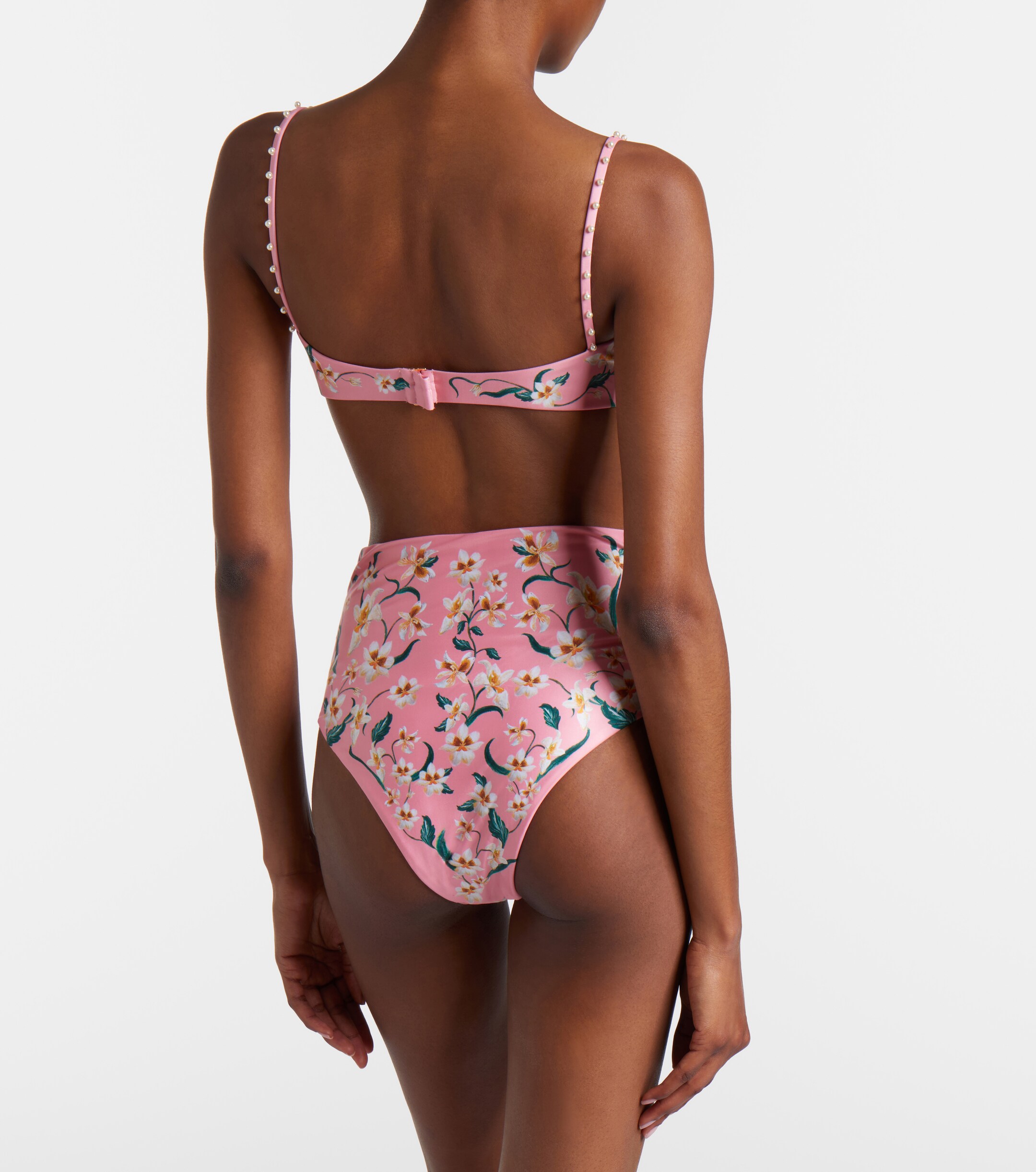 Agua by Agua Bendita Agua by Agua Bendita Magenta floral bikini bottoms