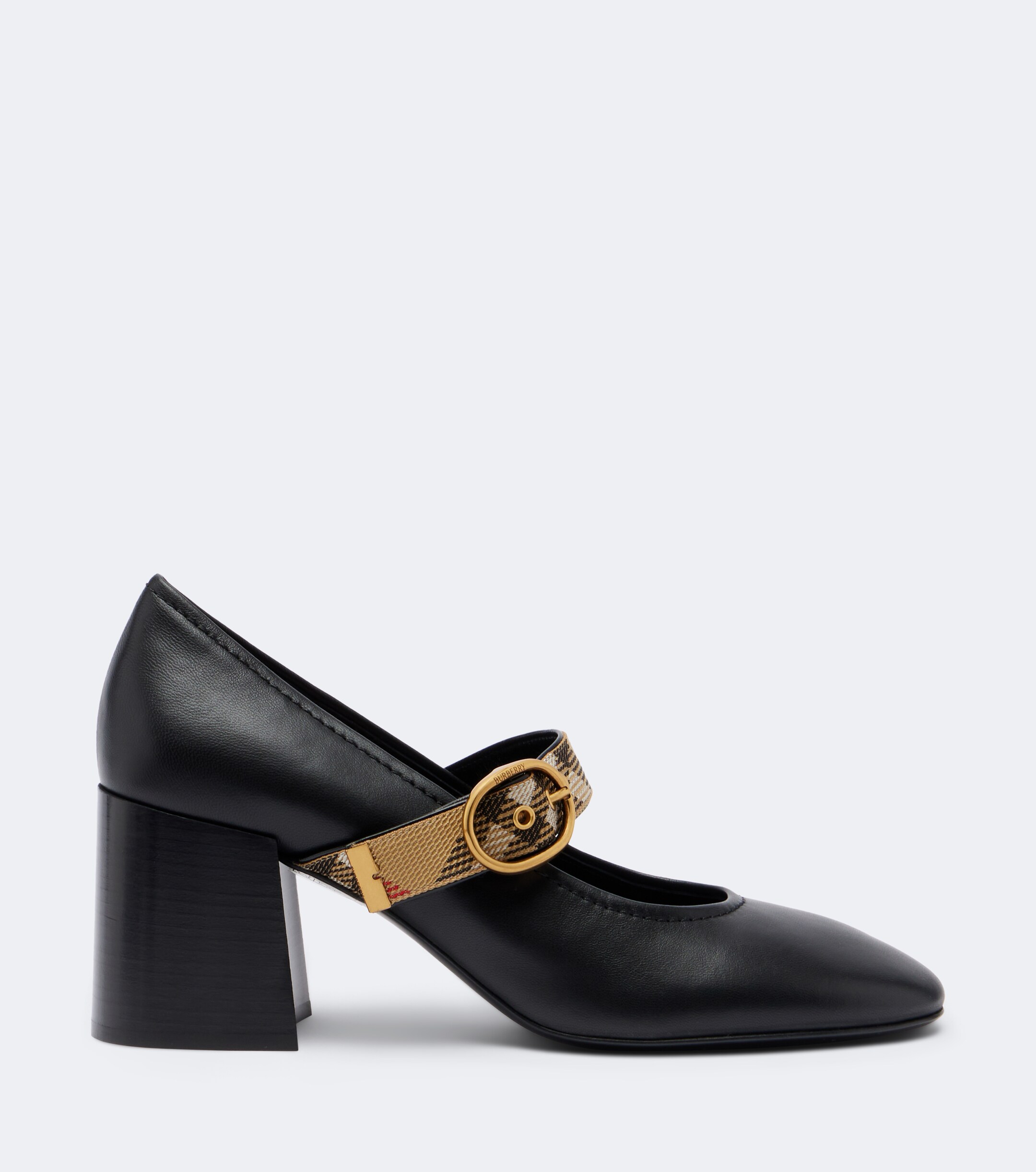 Burberry Burberry Robin Burberry Check leather pumps