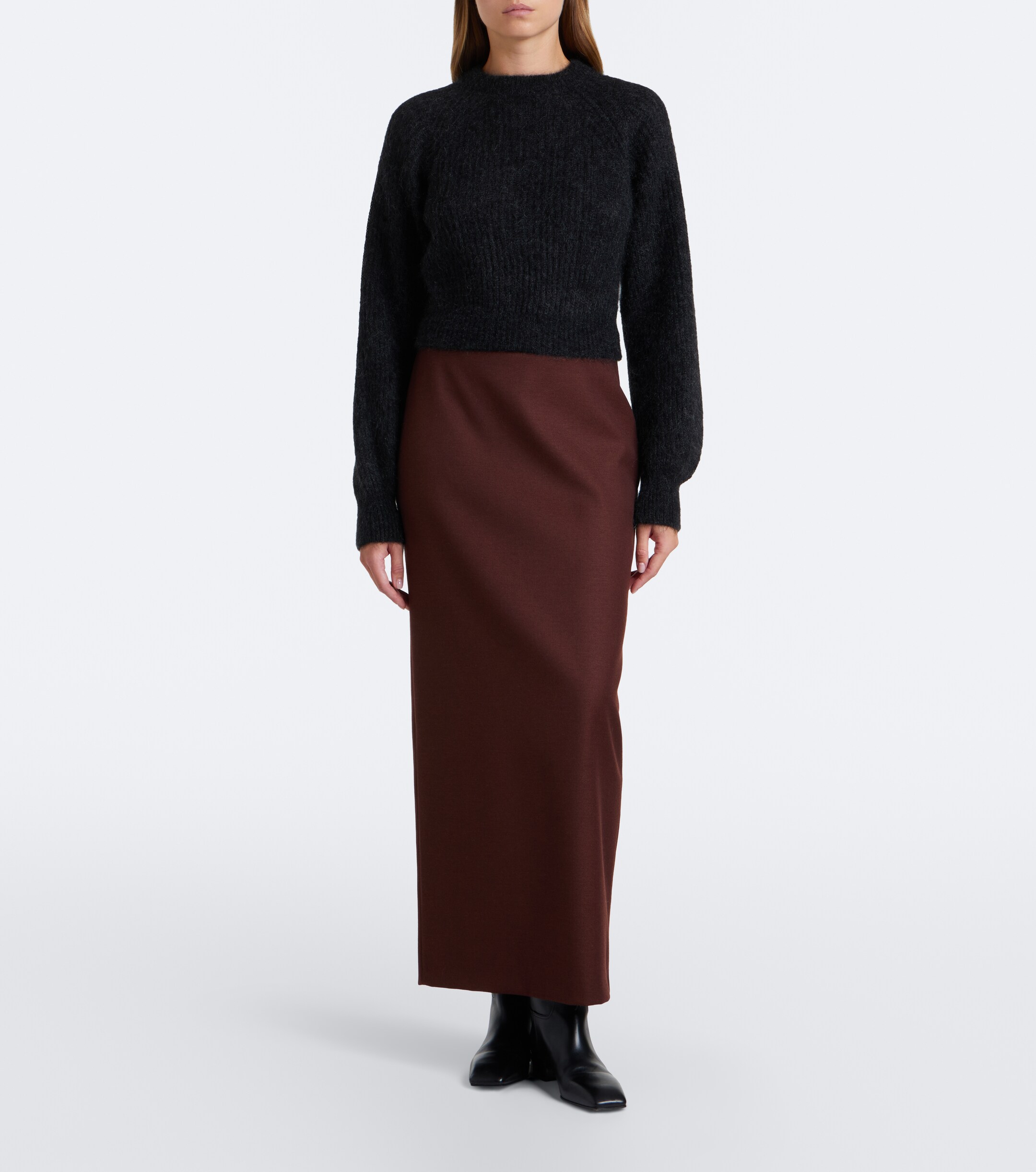 Max Mara Max Mara Virgin wool maxi skirt
