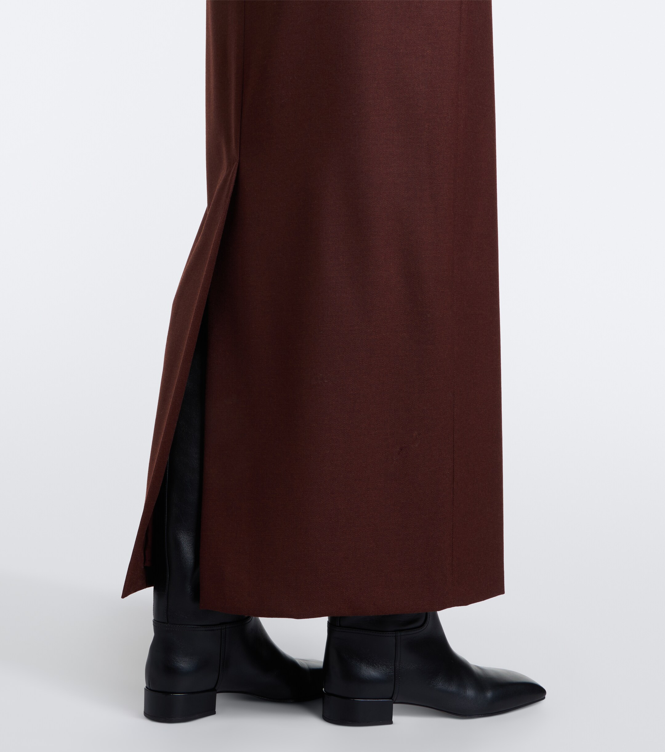 Max Mara Max Mara Virgin wool maxi skirt