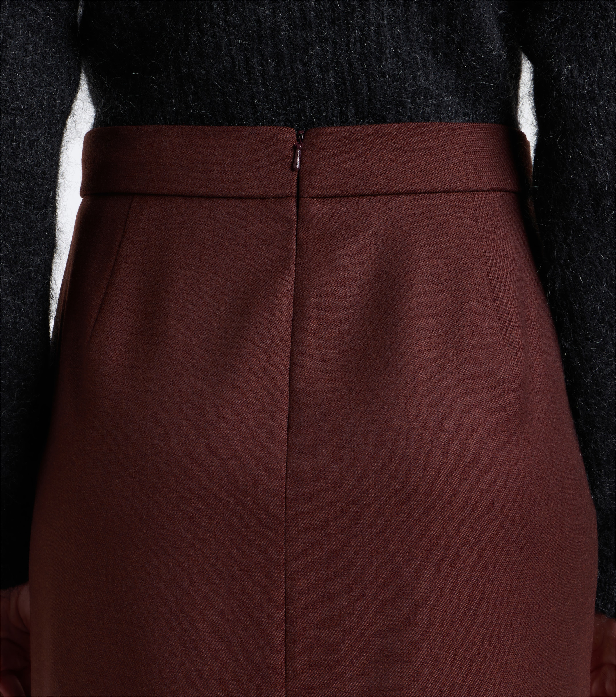 Max Mara Max Mara Virgin wool maxi skirt