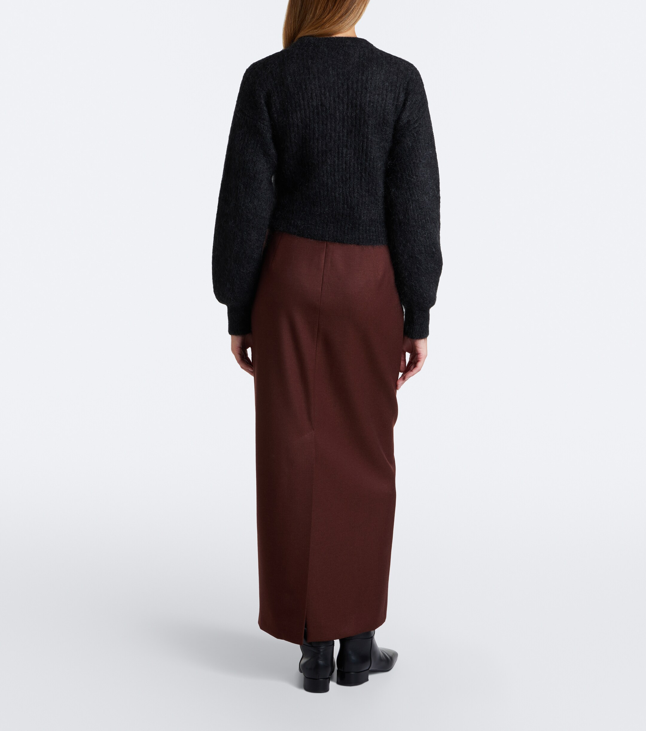 Max Mara Max Mara Virgin wool maxi skirt