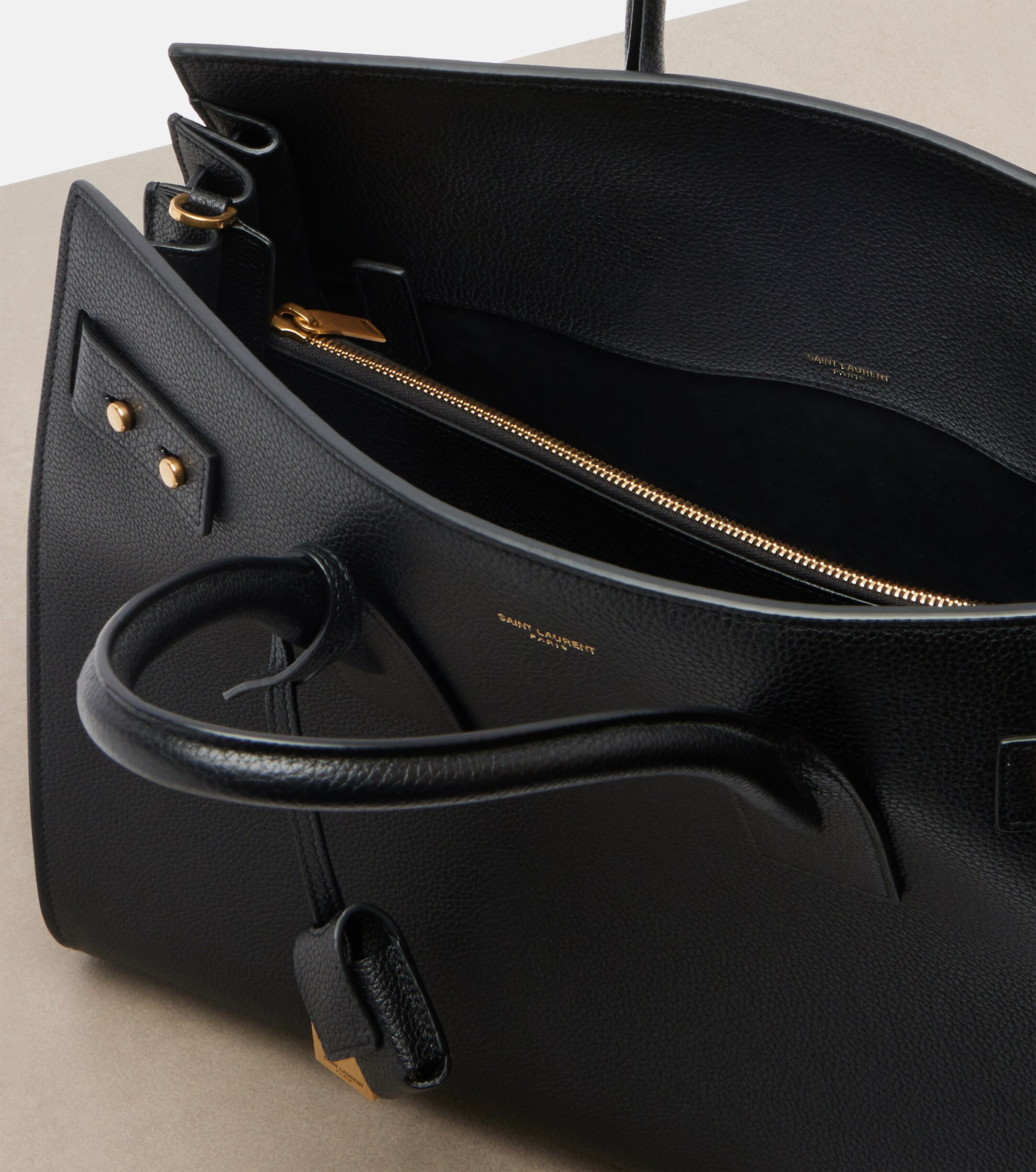 Saint Laurent Sac De Jour Medium leather tote bag