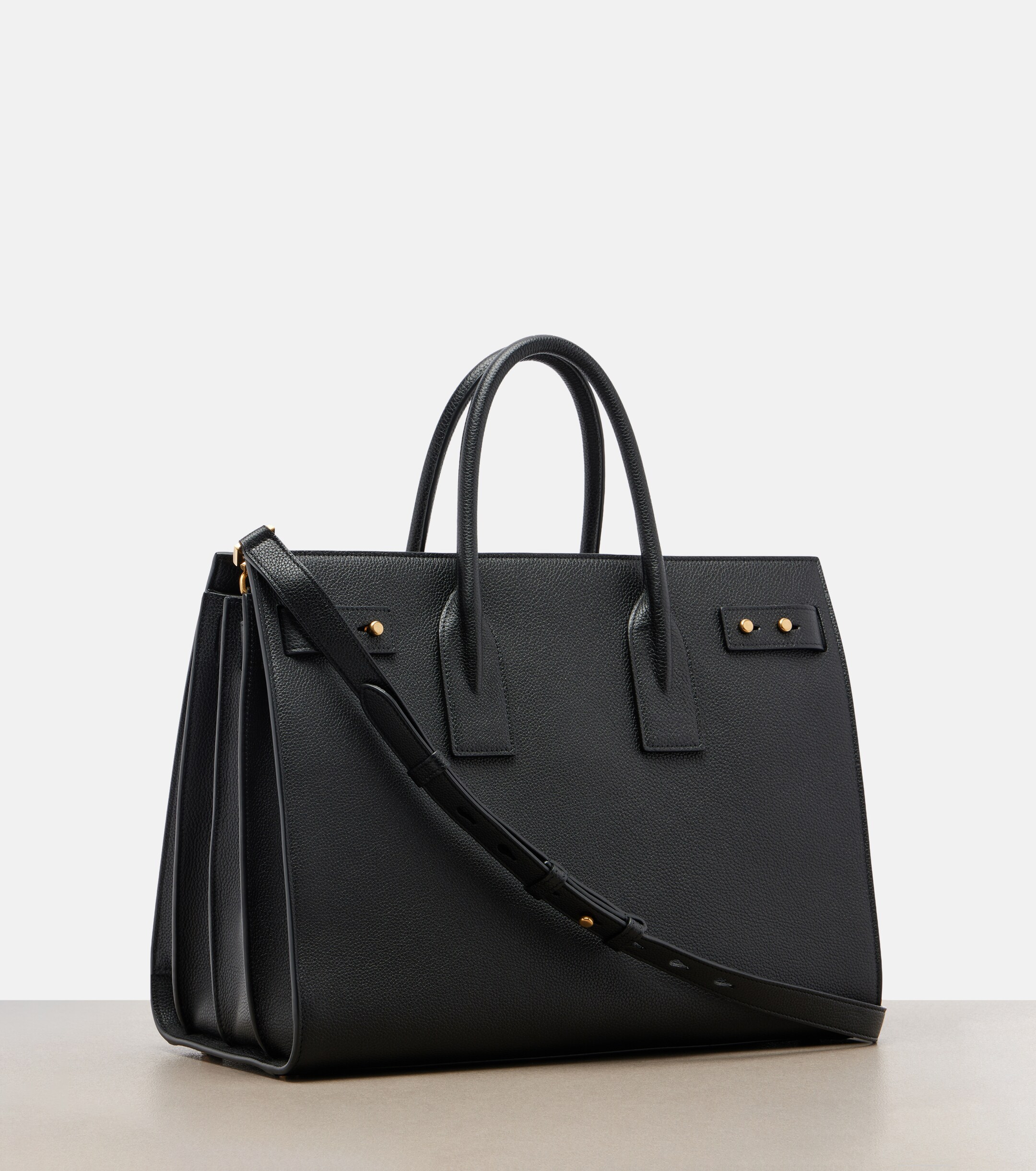 Saint Laurent Sac De Jour Medium leather tote bag