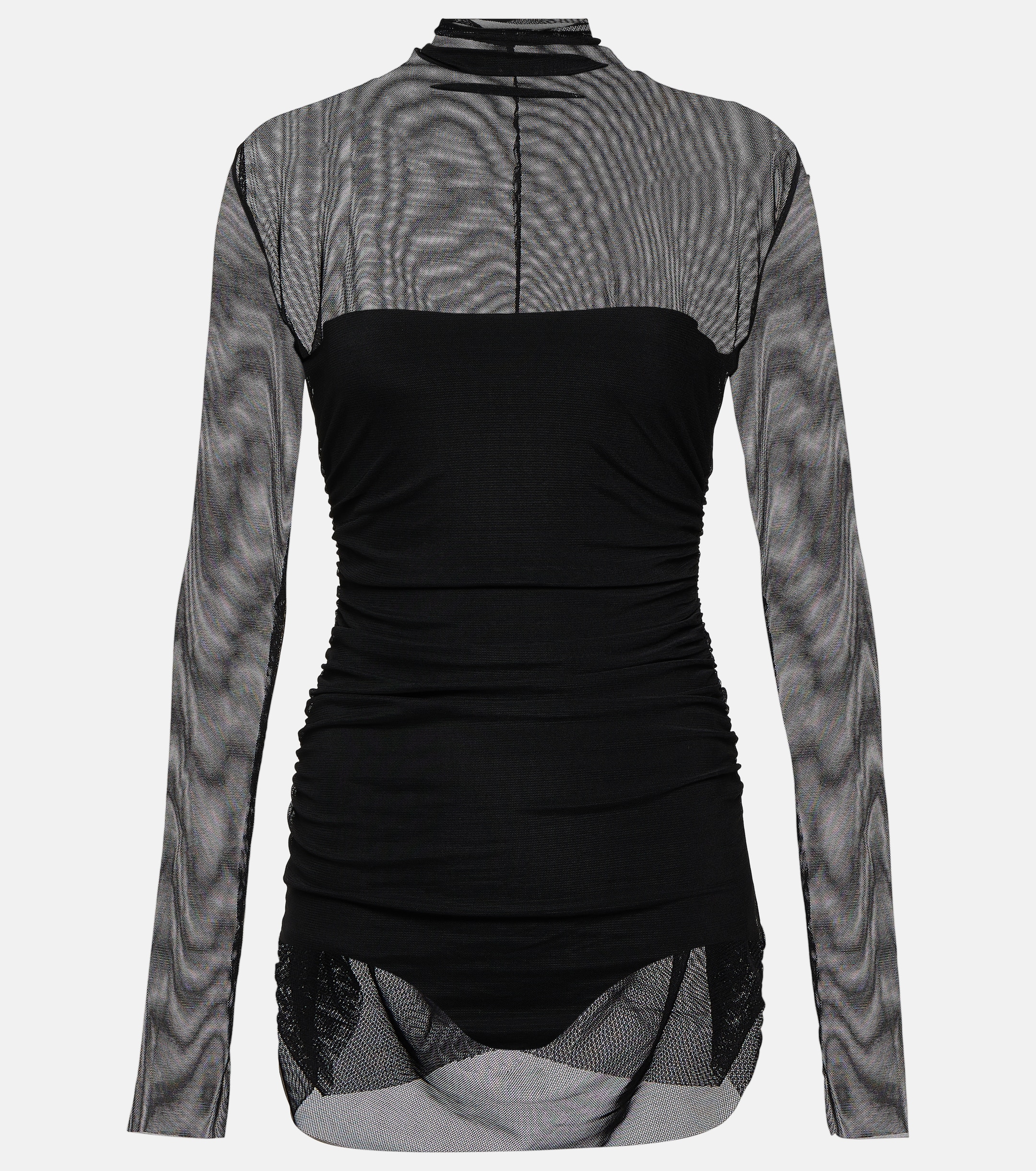 Norma Kamali Mesh minidress
