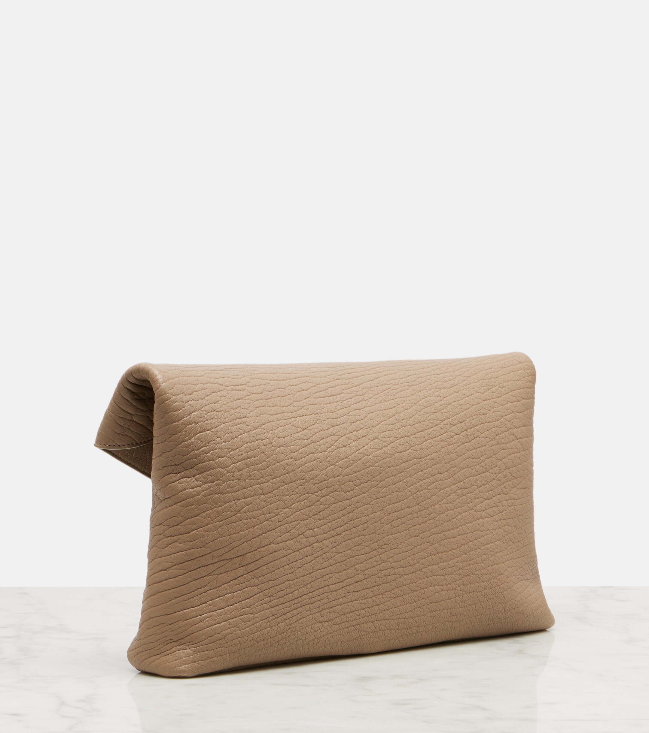 Saint Laurent Cassandre Large leather clutch