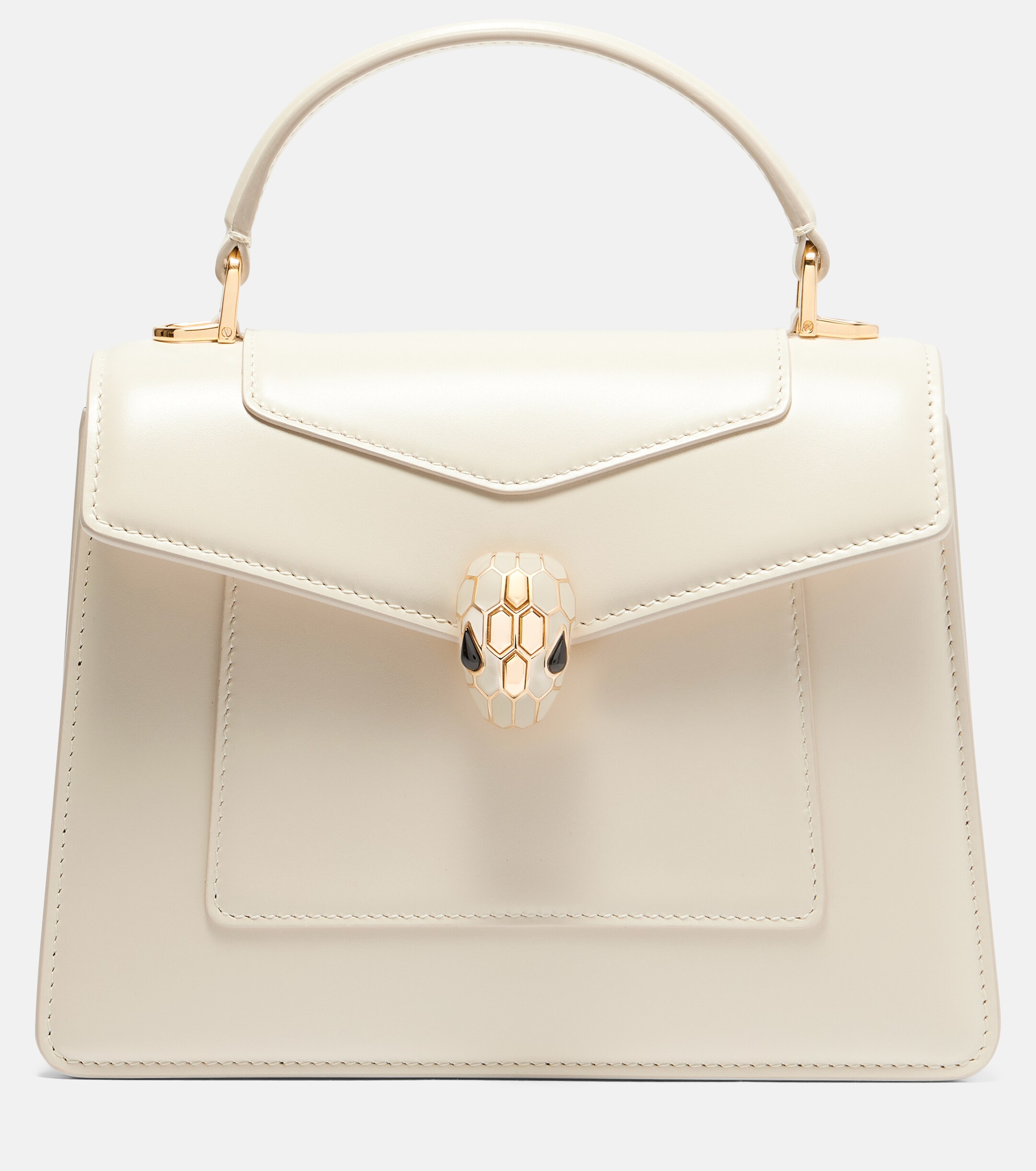 Bvlgari Serpenti Forever Medium leather top-handle bag