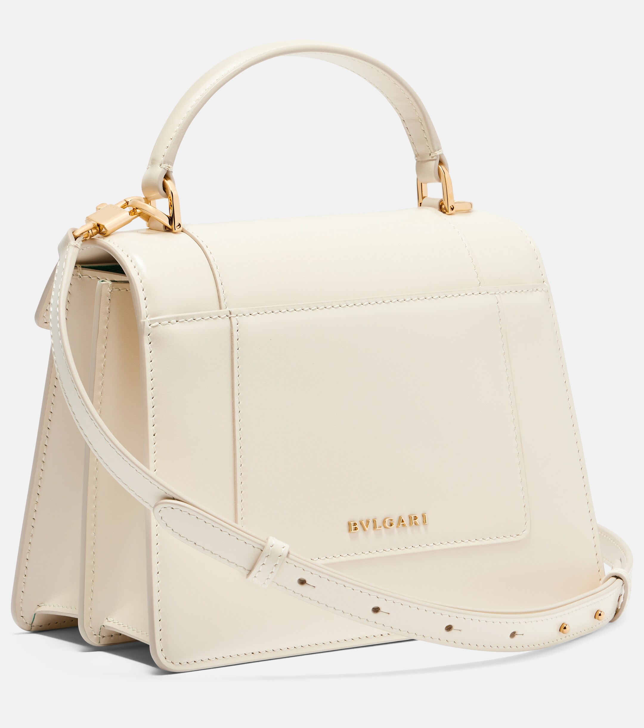 Bvlgari Serpenti Forever Medium leather top-handle bag thumbnail