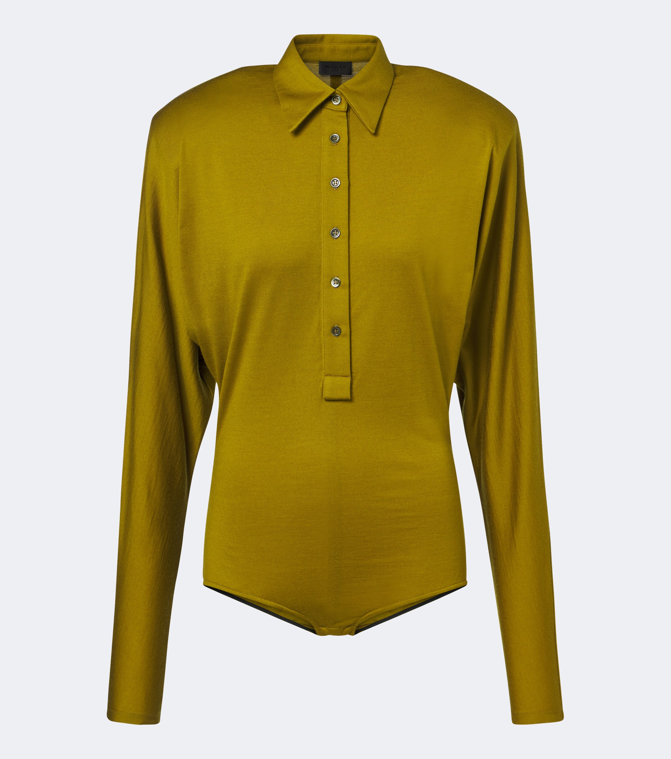 Mugler Mugler Wool-blend bodysuit