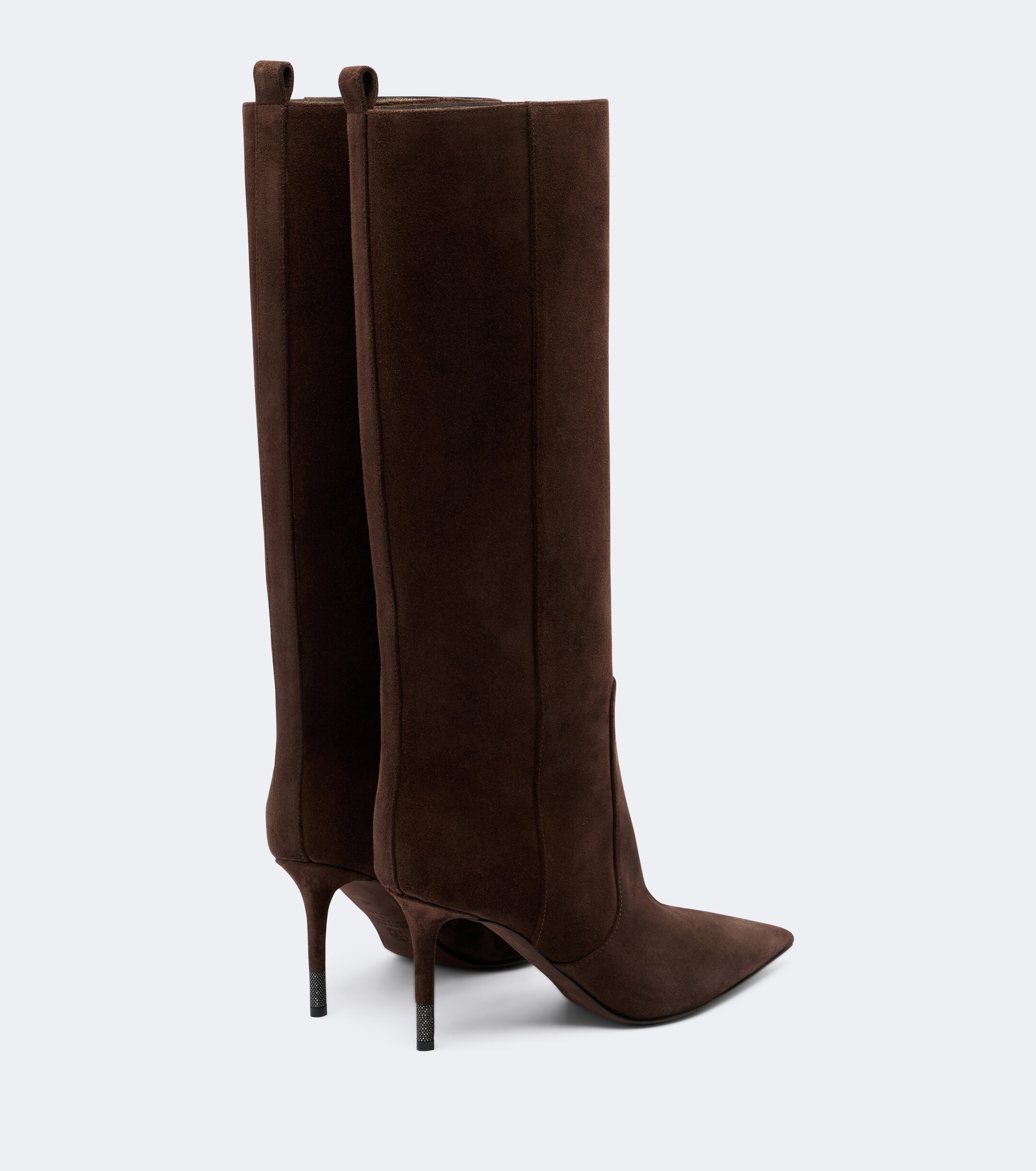 Brunello Cucinelli Brunello Cucinelli Monili beadsuede knee-high boots