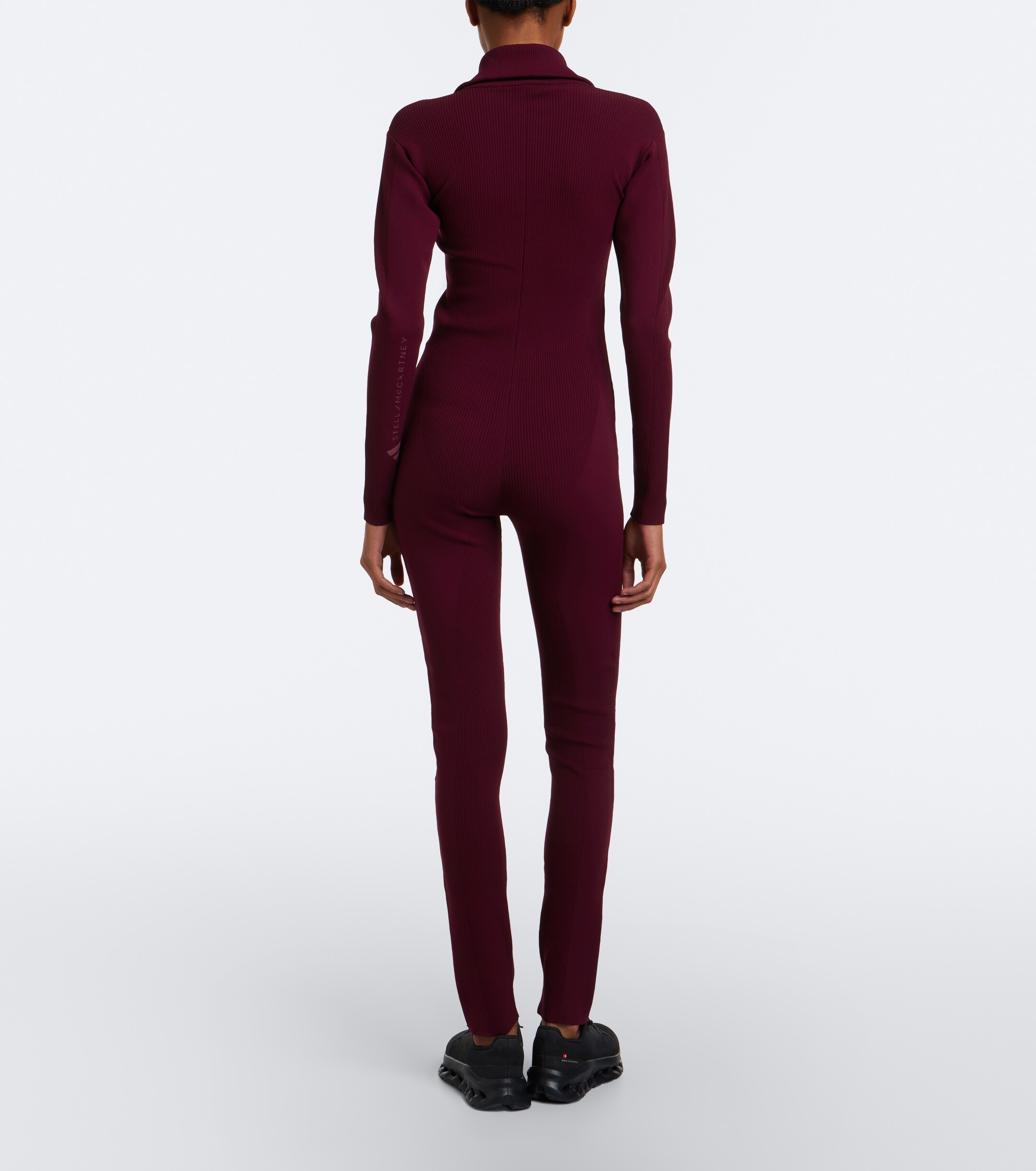 adidas by Stella McCartney Adidas by Stella McCartney Ribbed-knit catsuit