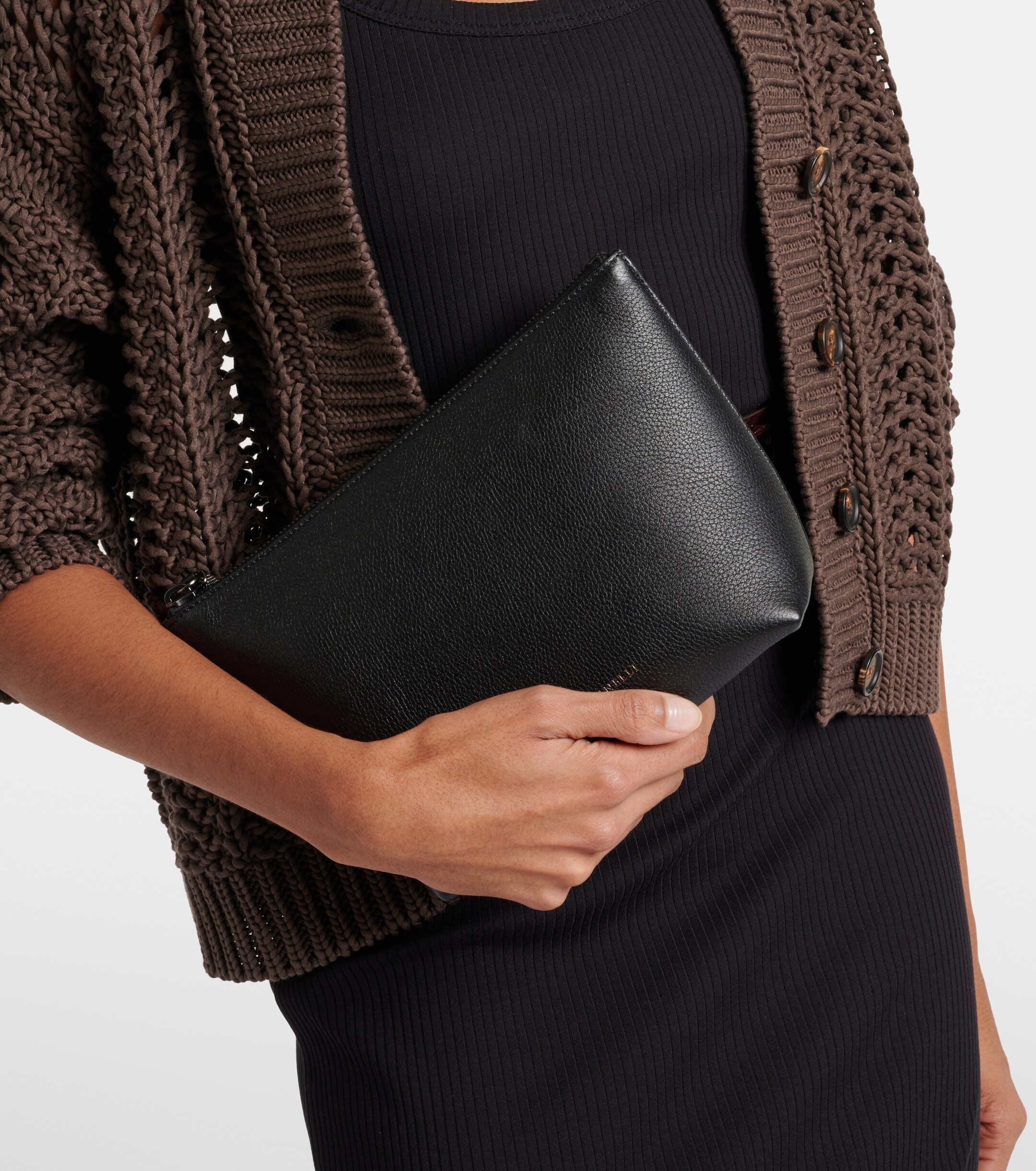 Brunello Cucinelli Small leather pouch