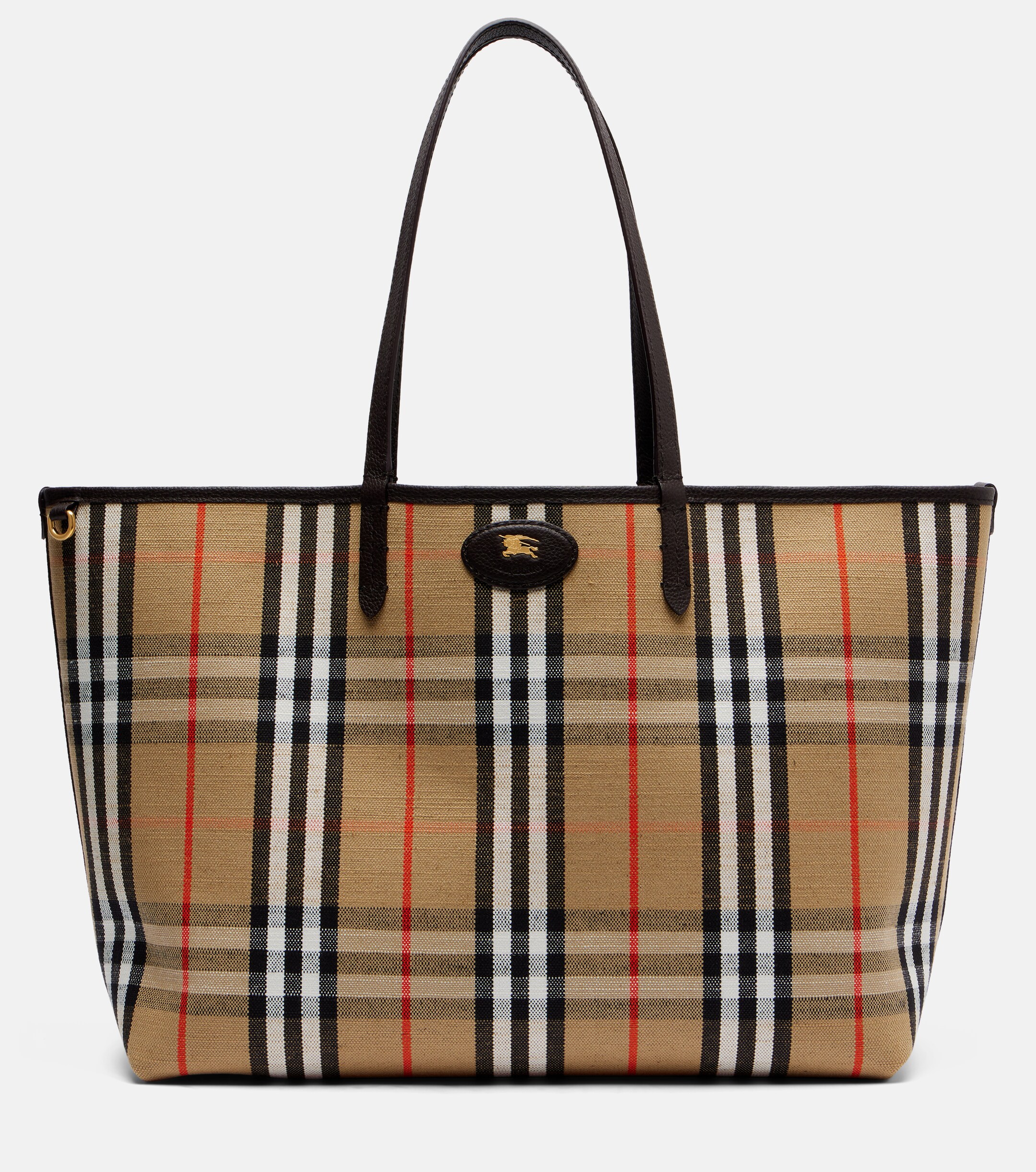 Burberry Reversible Burberry Check Medium leather tote bag