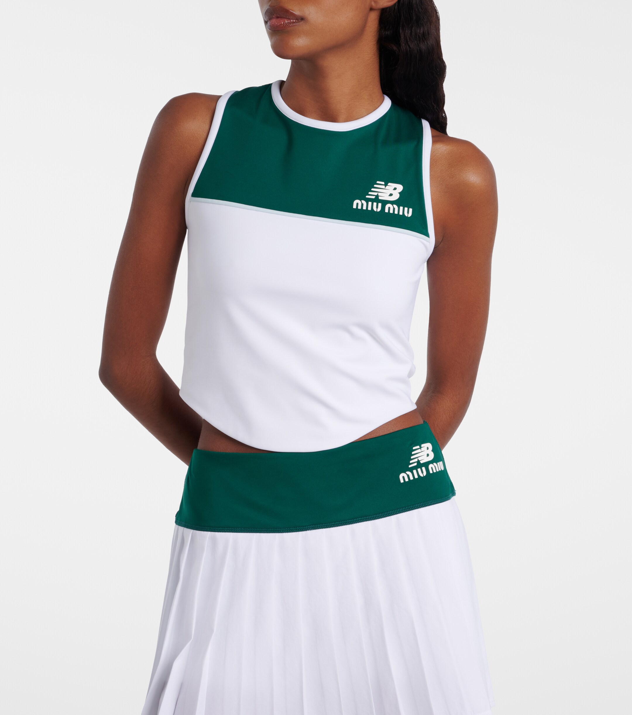 Miu Miu Miu Miu x New Balance jersey tank top