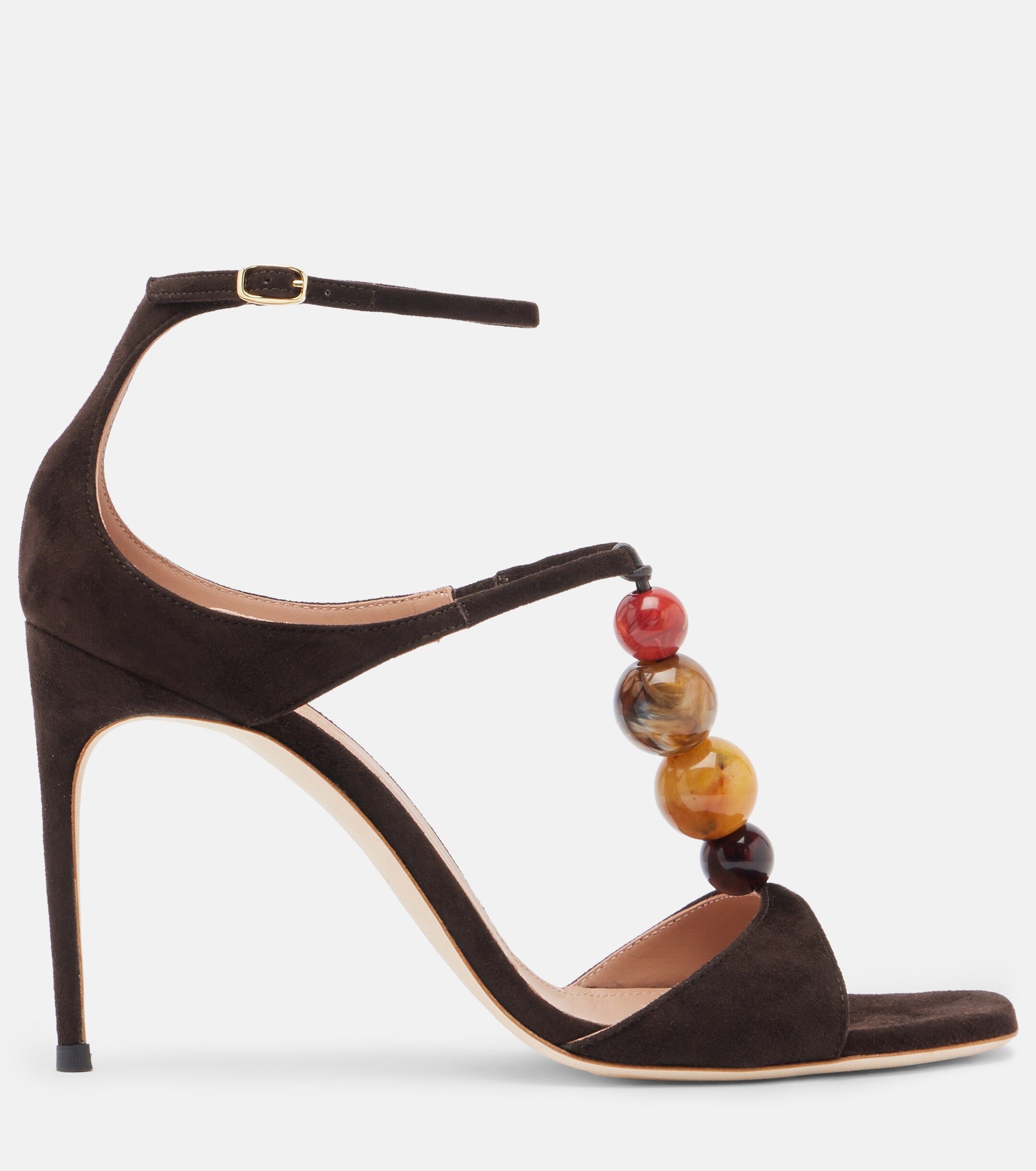Malone Souliers Malone Souliers Lena beaded suede sandals