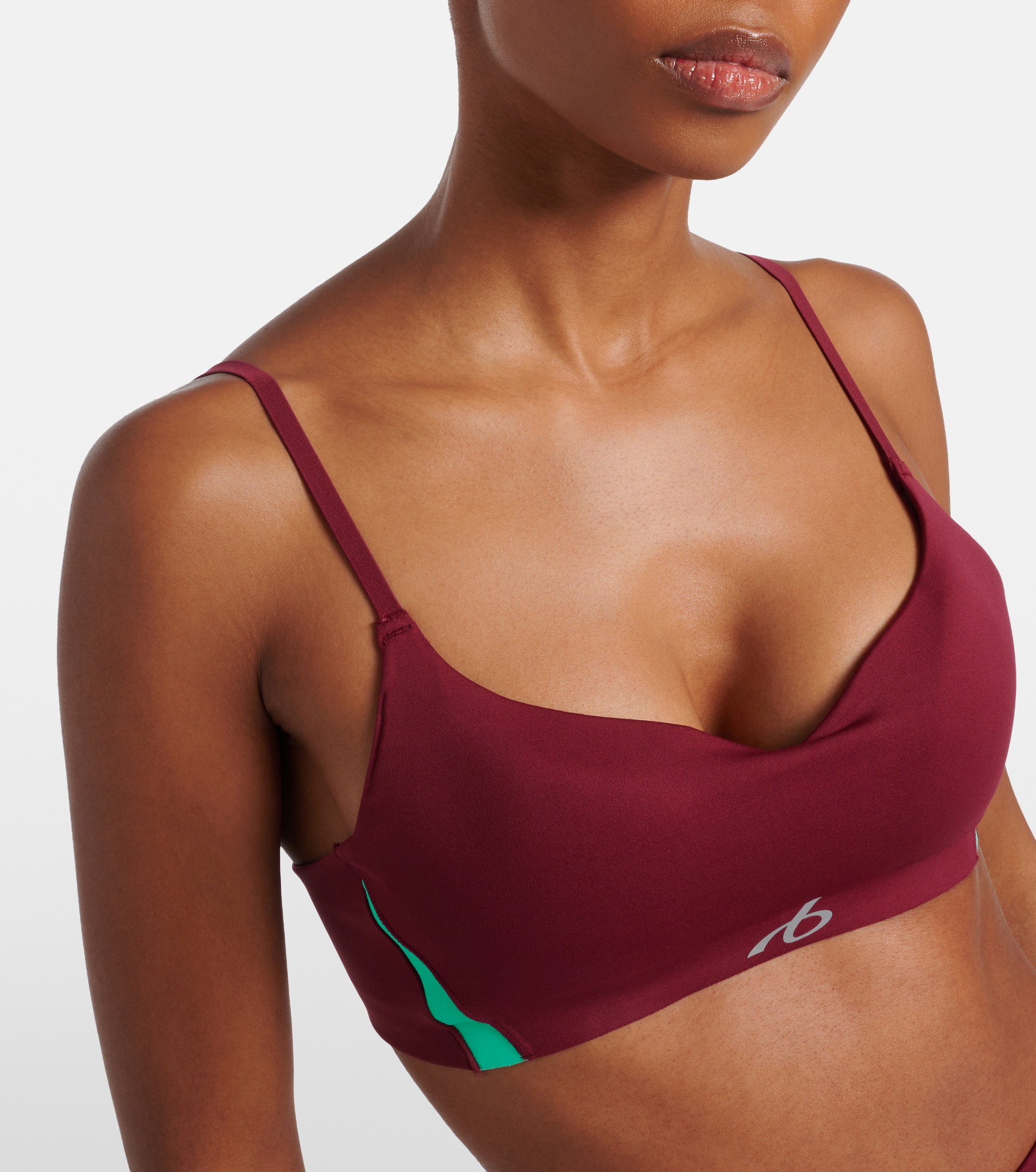 Balenciaga Balenciaga Logo sports bra