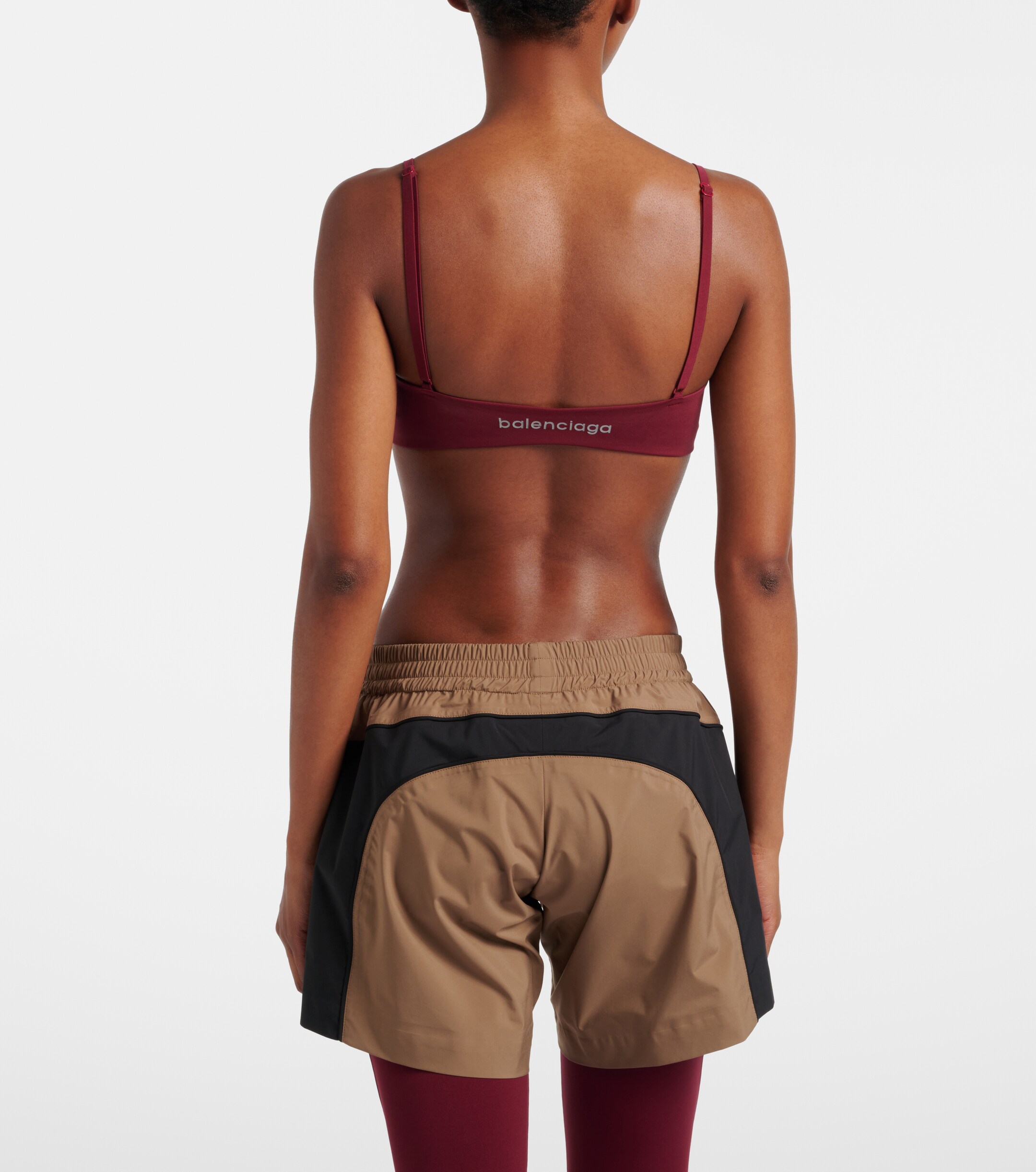 Balenciaga Balenciaga Logo sports bra