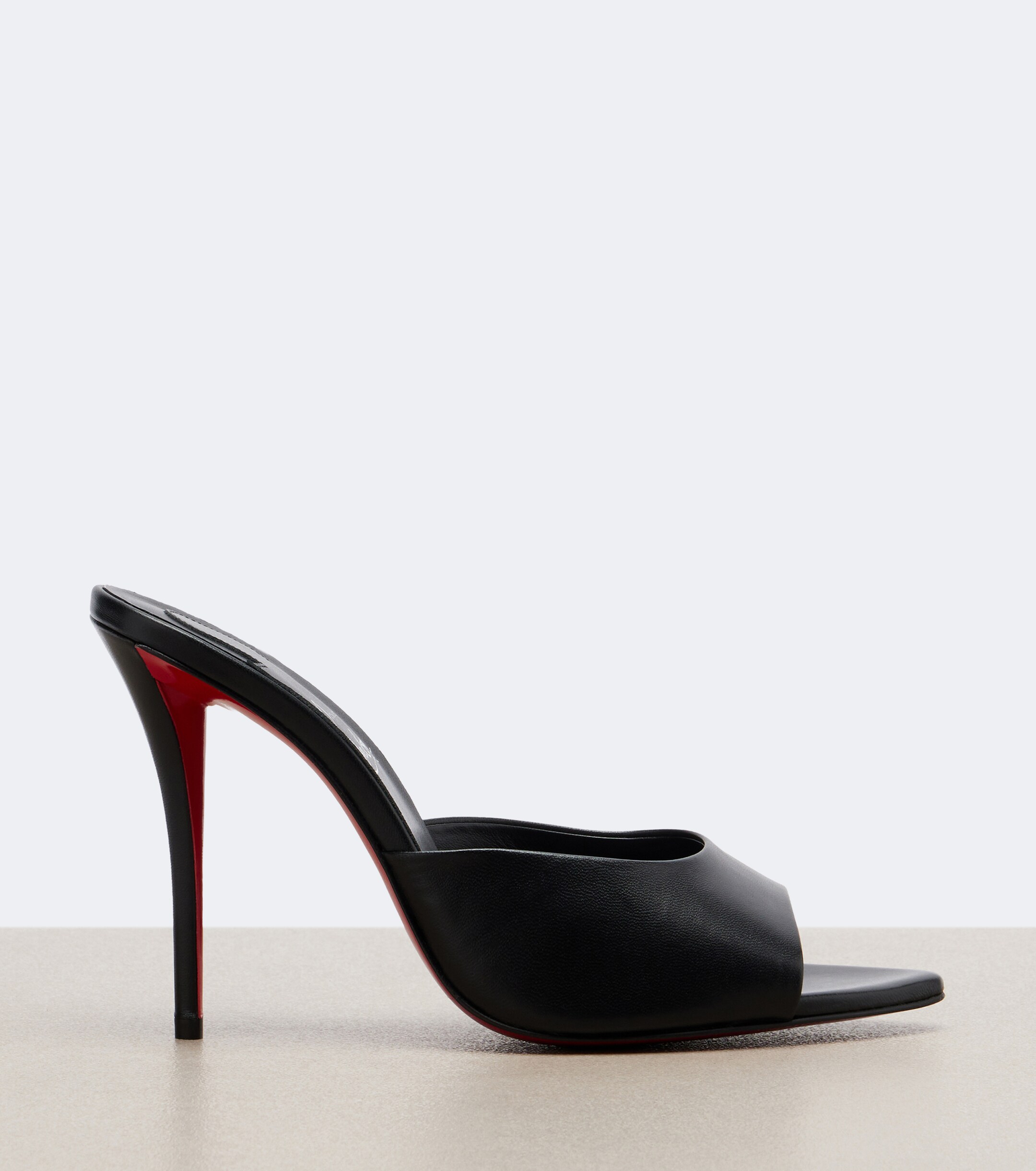 CHRISTIAN LOUBOUTIN Christian Louboutin Miss Z leather mules