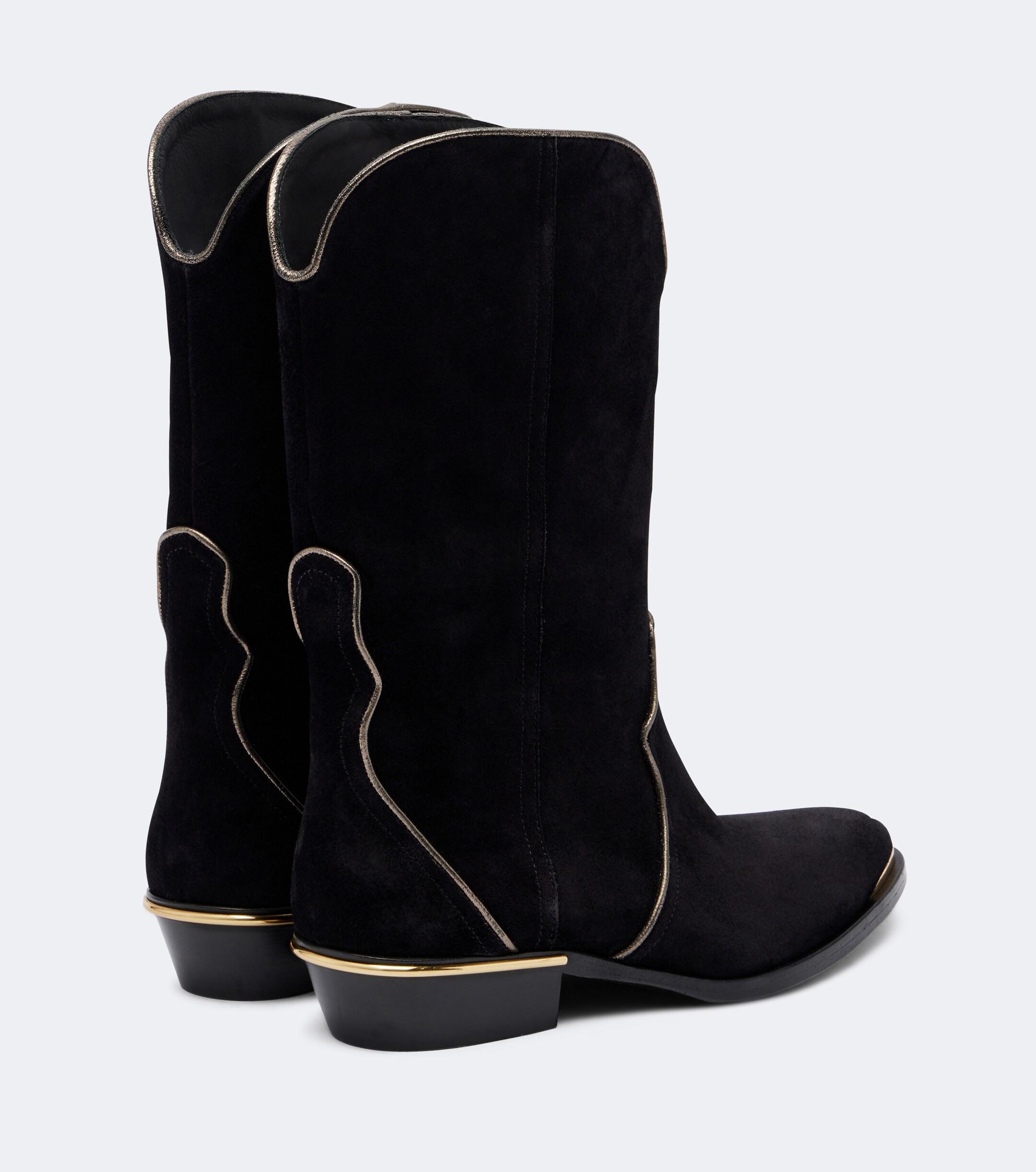 Isabel Marant Isabel Marant Elbini suede cowboy boots